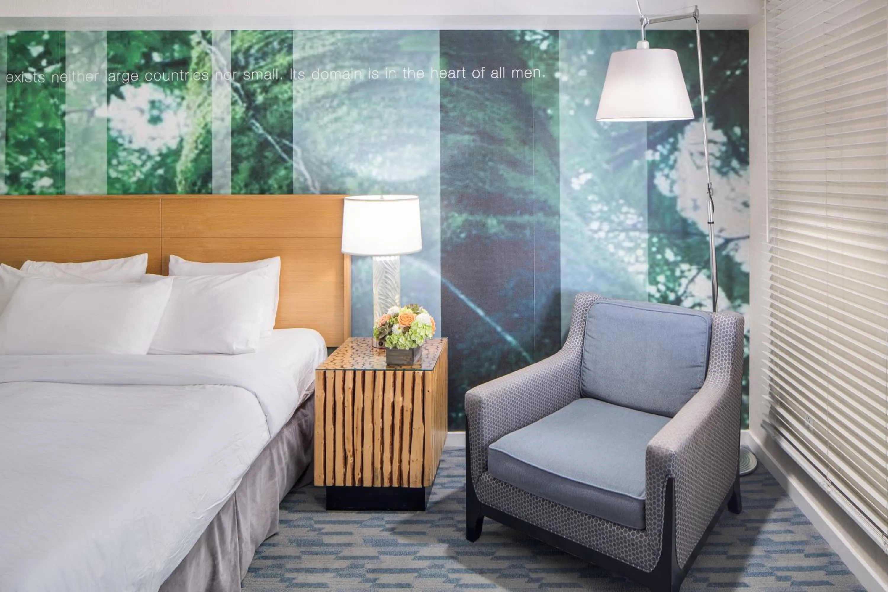 Decorative detail, Bed in The Domain Hotel