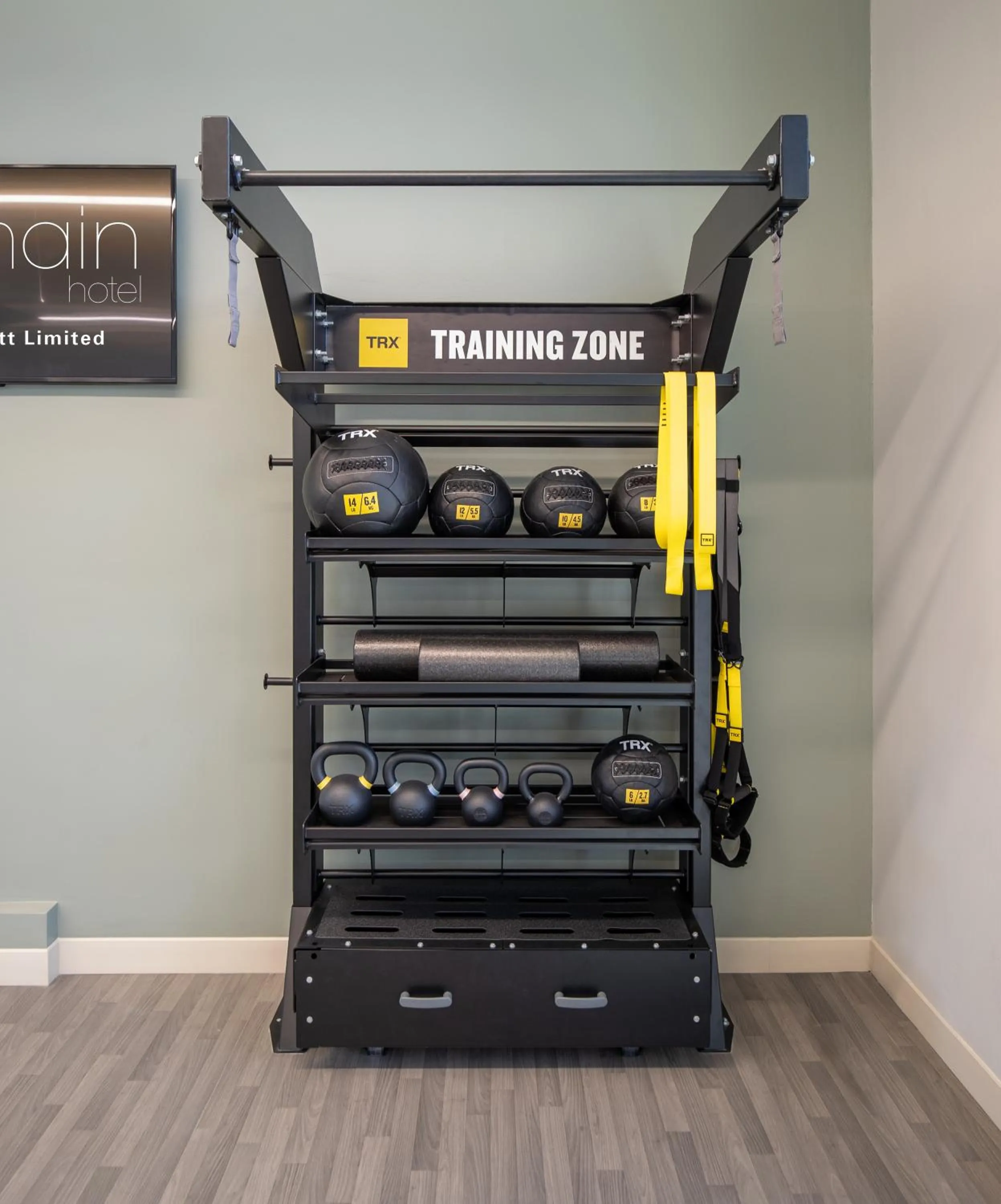 Fitness centre/facilities in The Domain Hotel