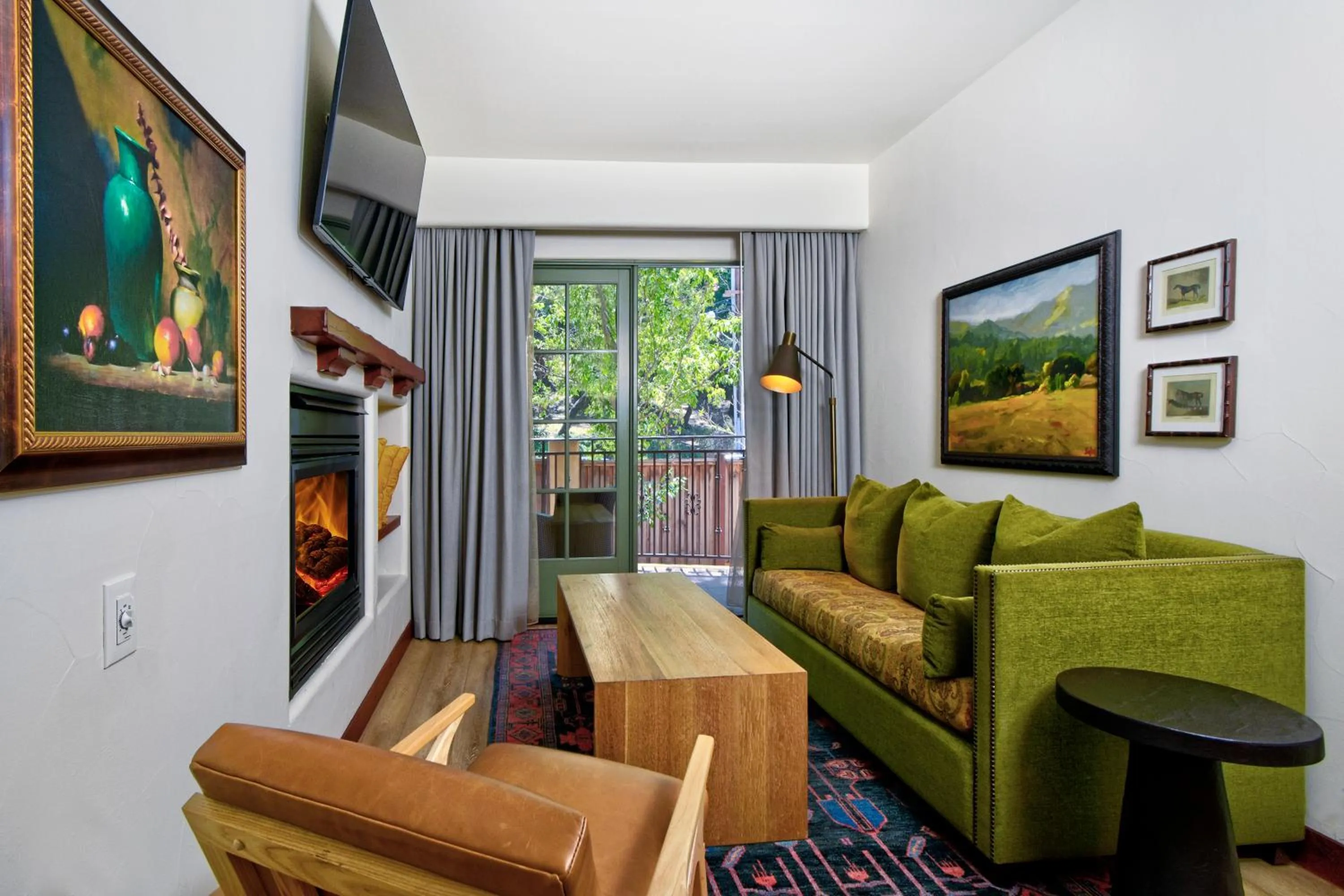 Living room in Hotel Los Gatos