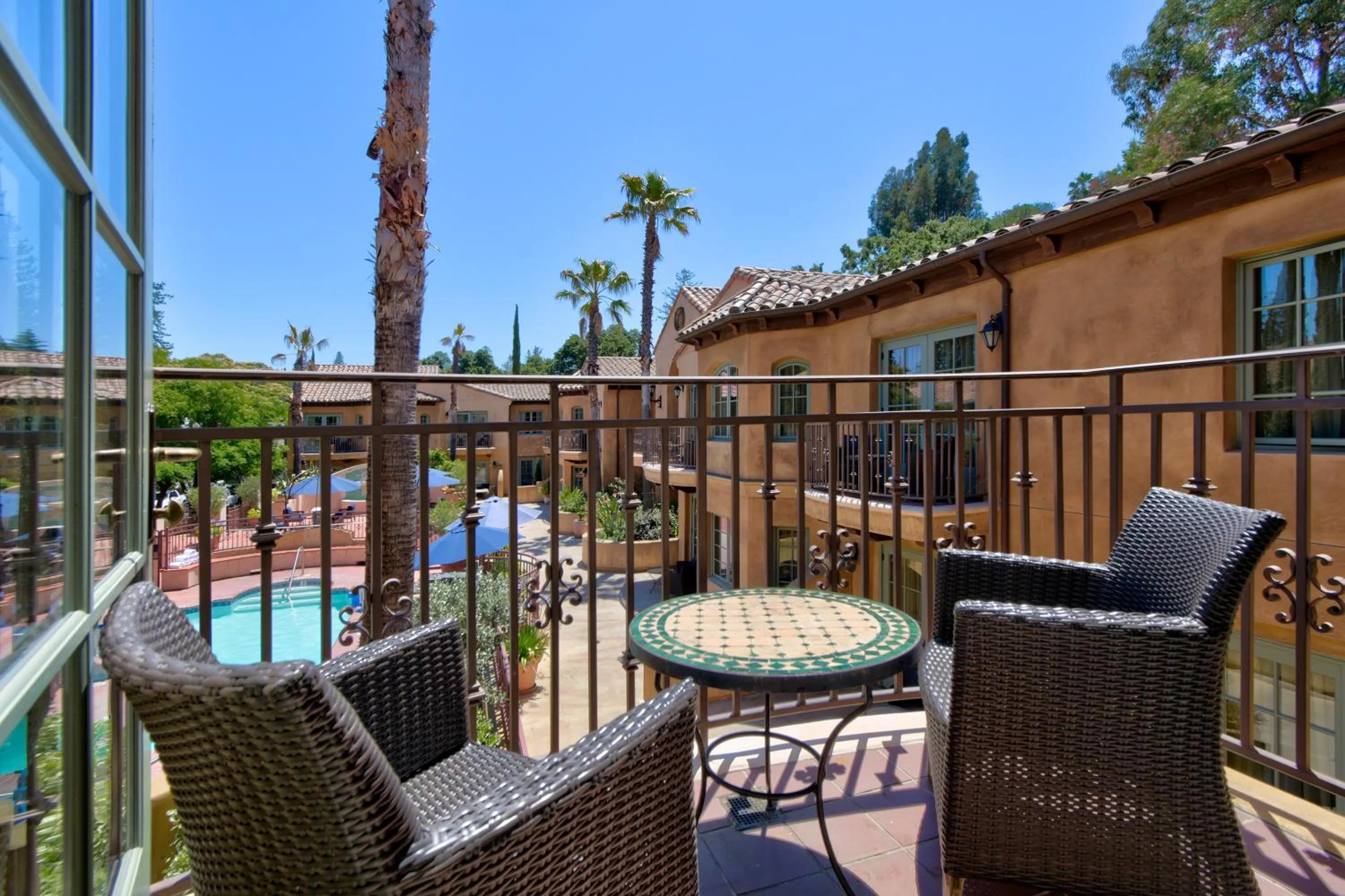 Balcony/Terrace in Hotel Los Gatos