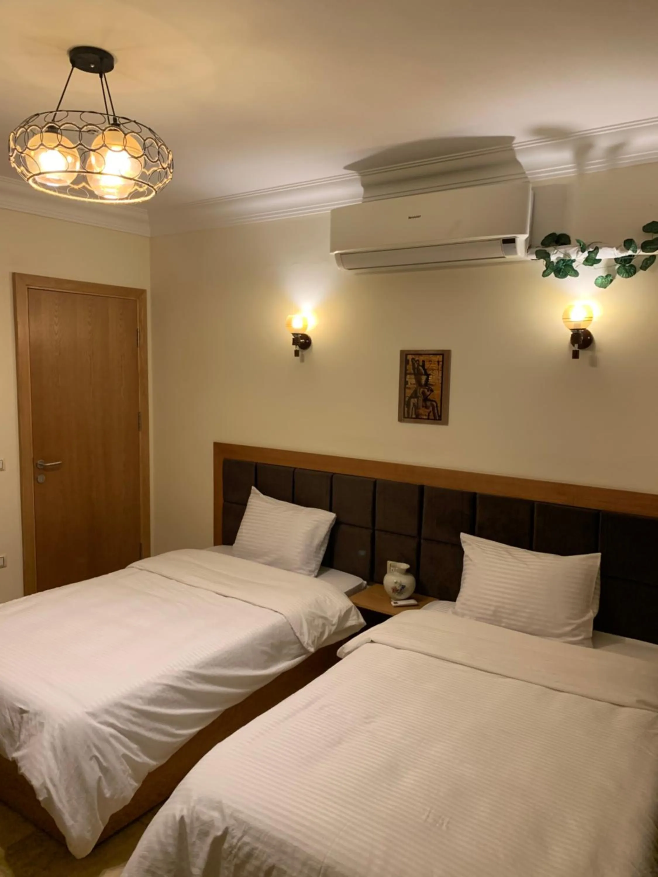 Bedroom, Bed in Draz pyramids view Bed & breakfast