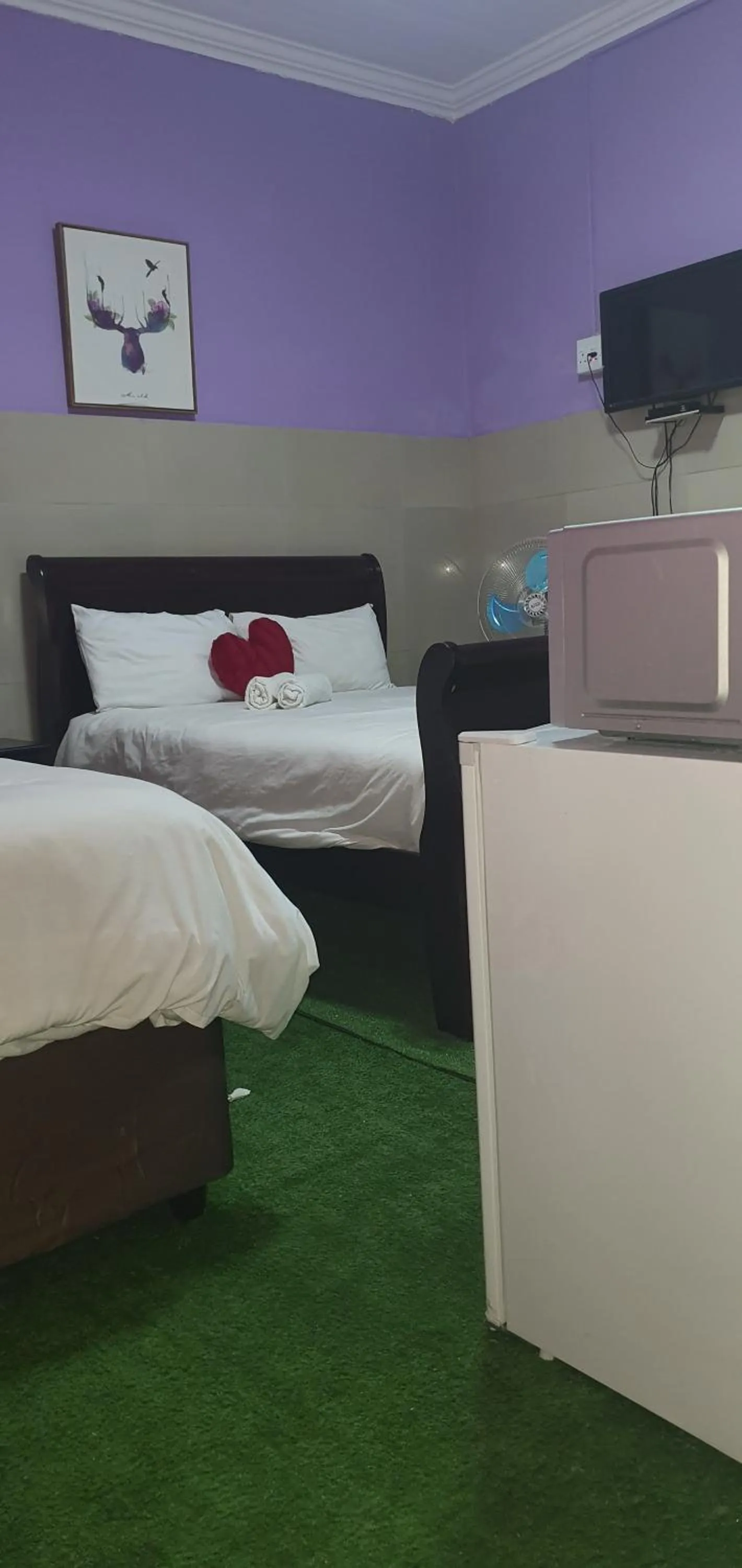 Bed in Helpful lodge