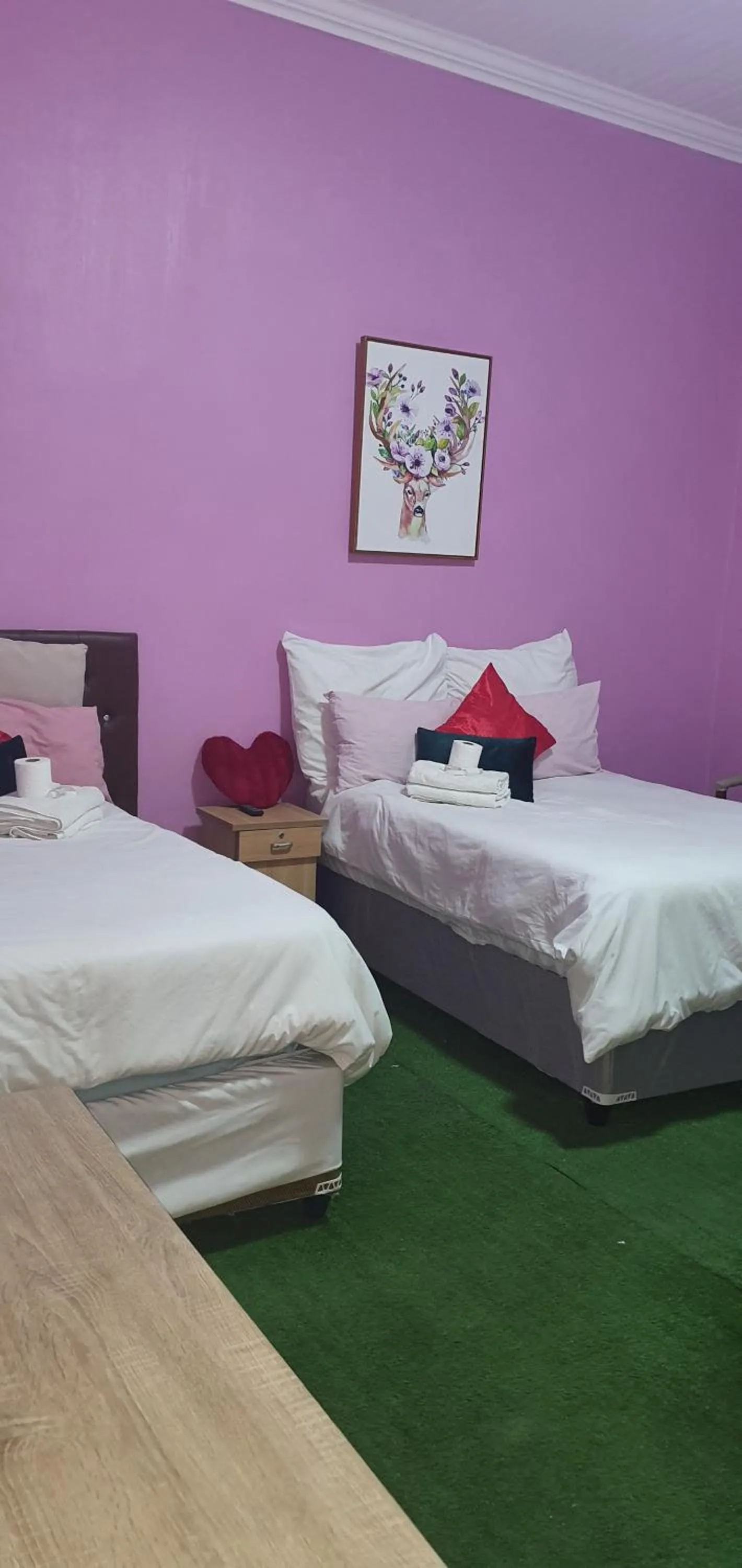 Bed in Helpful lodge