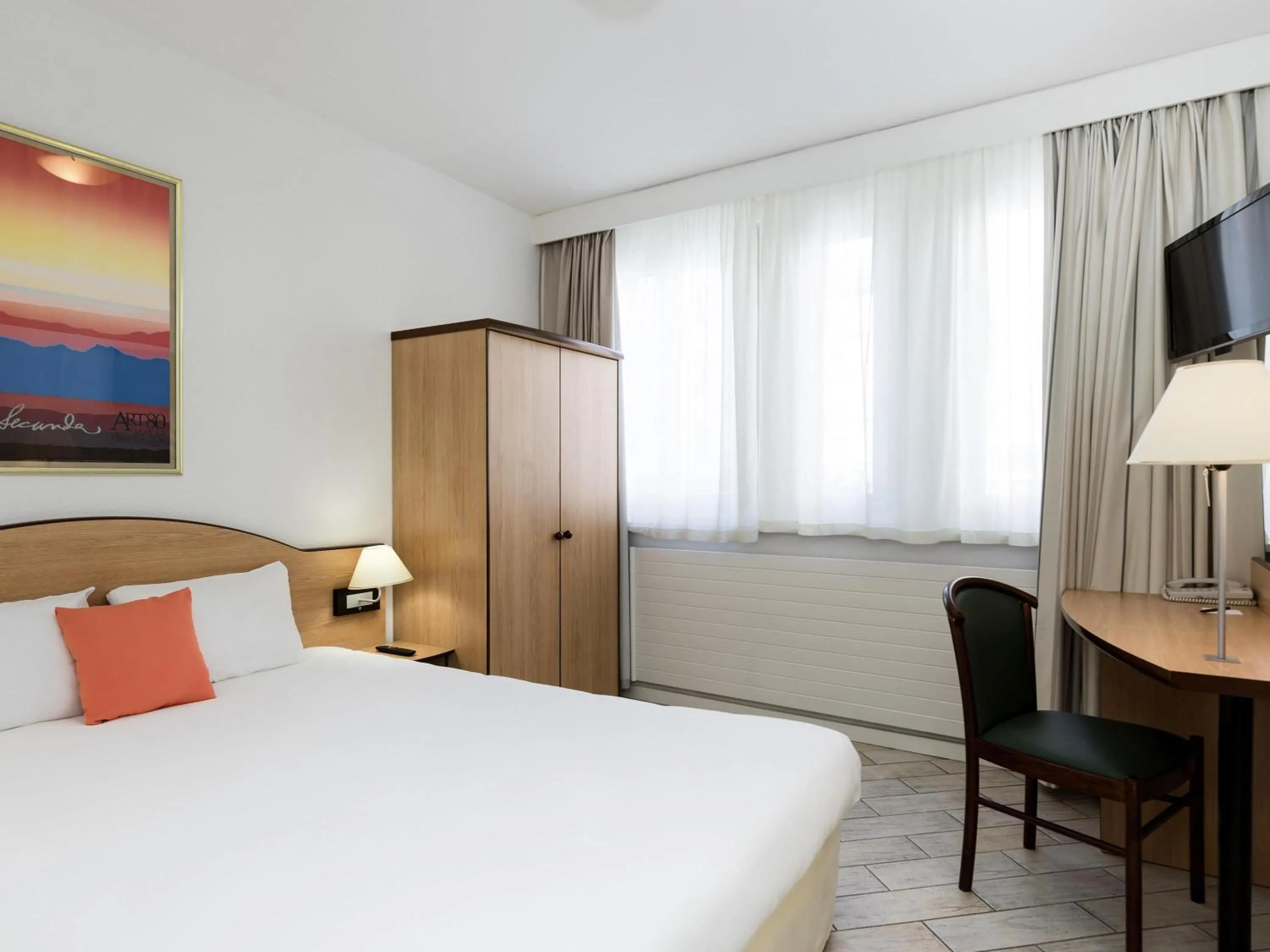 Bedroom, Bed in Résidence Studio Genève Centre