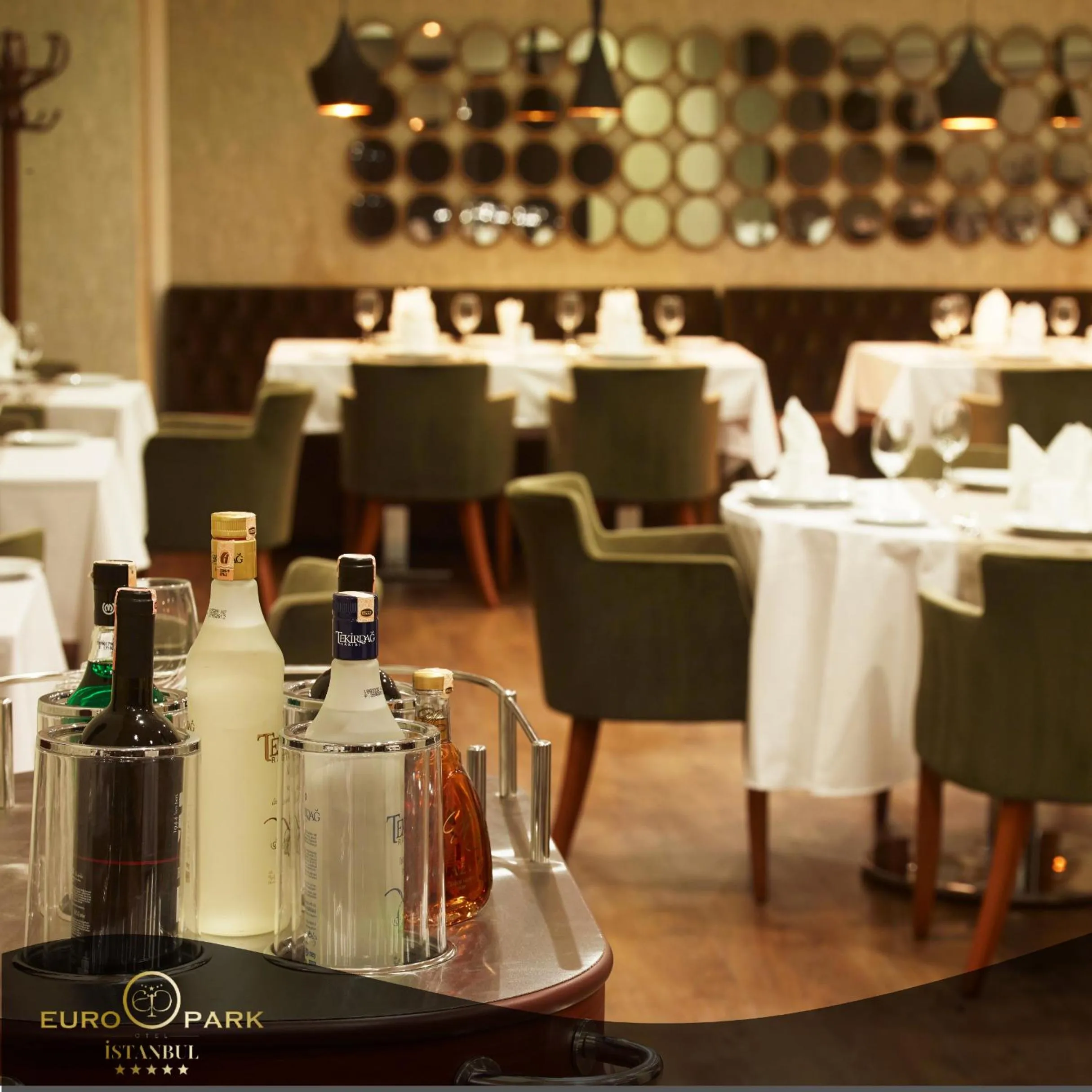 Restaurant/places to eat in Euro Park Otel