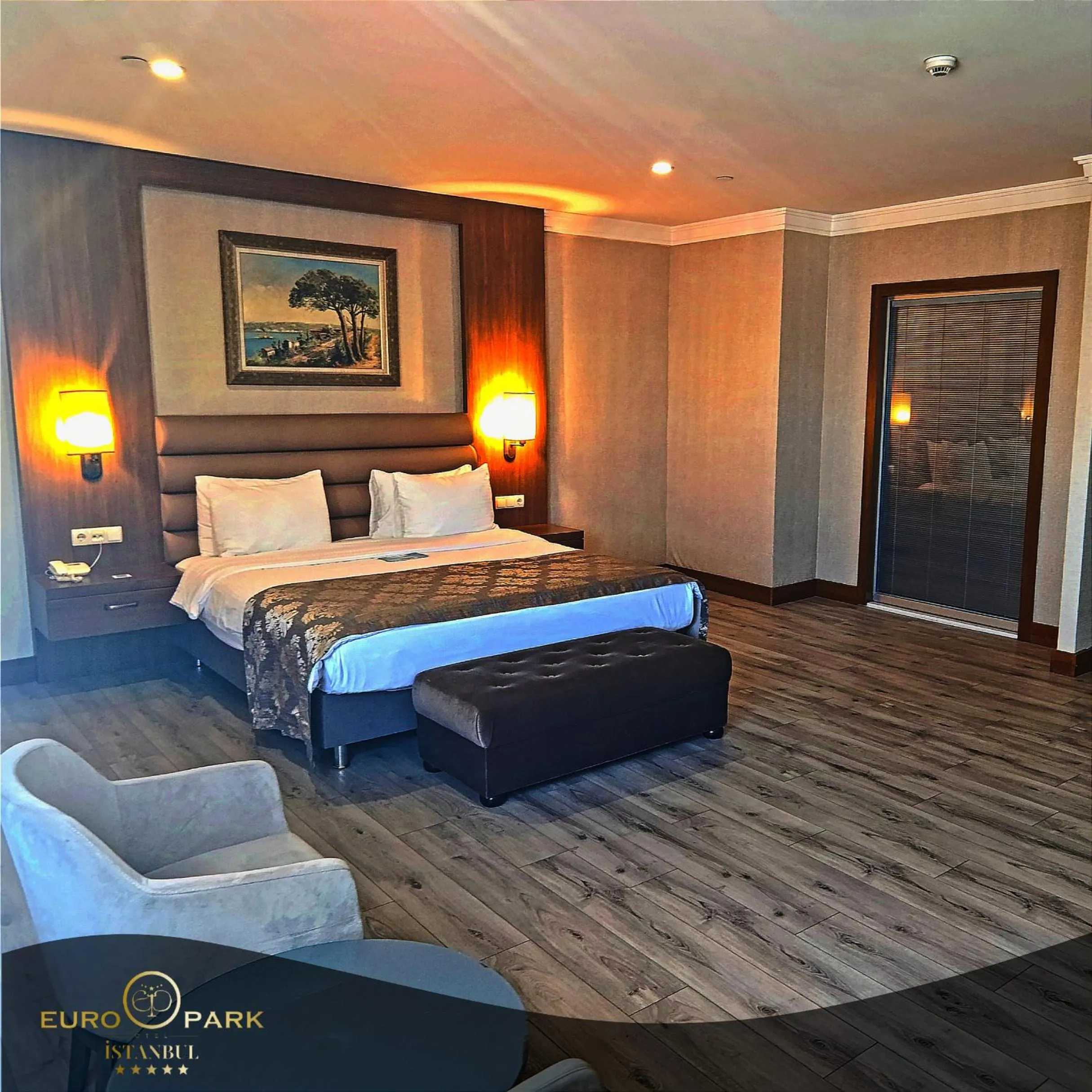 Photo of the whole room, Bed in Euro Park Otel