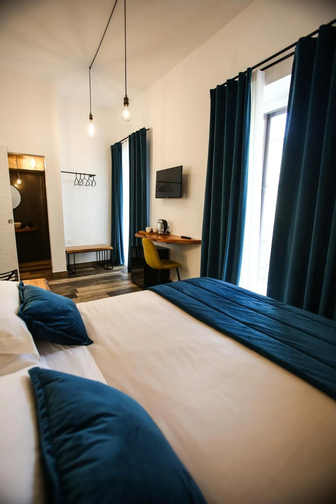 Bedroom, Bed in Luna Federiciana Luxury Room & Spa