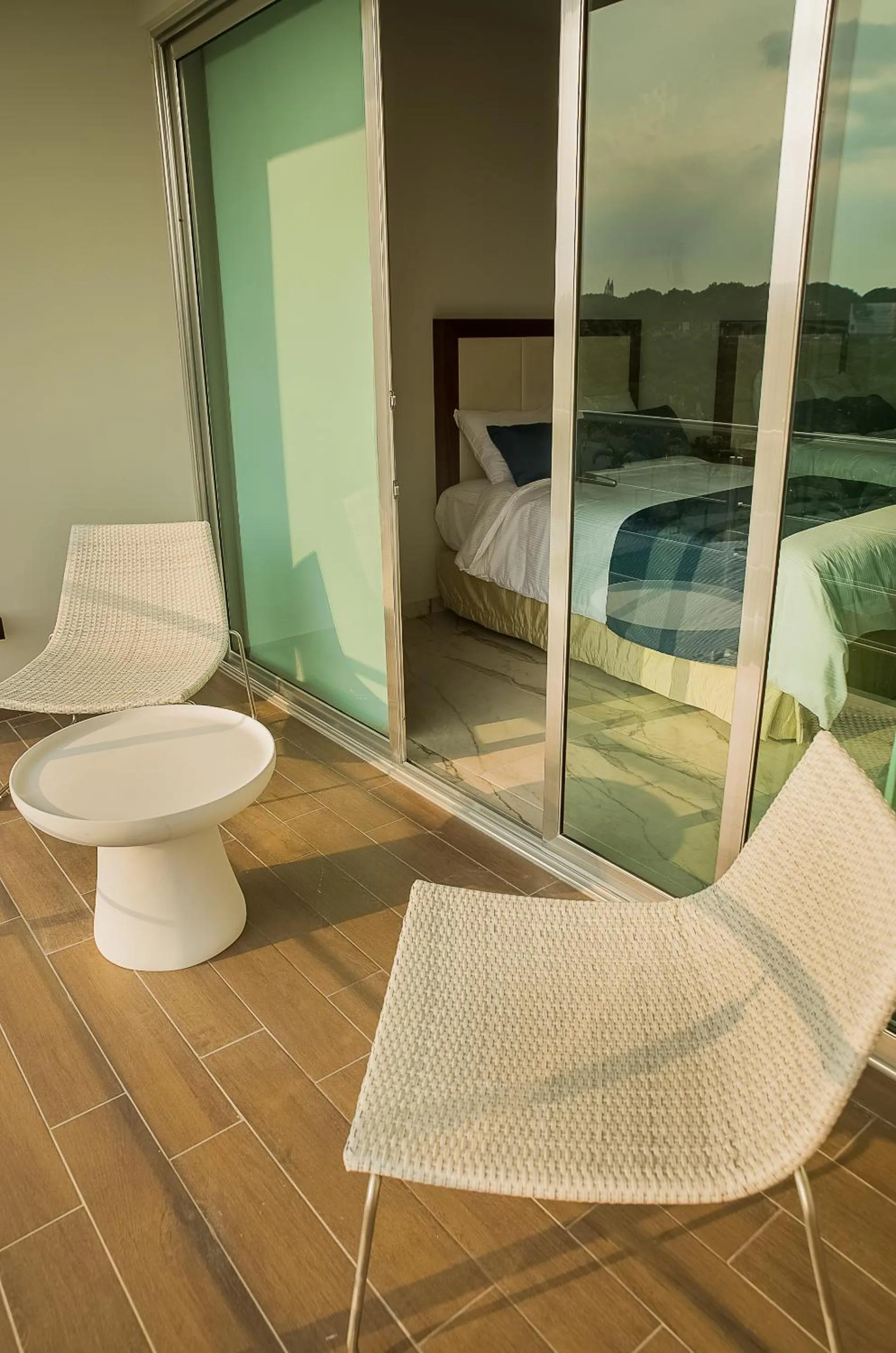 Balcony/Terrace in Hotel Aqua Spa & Resort