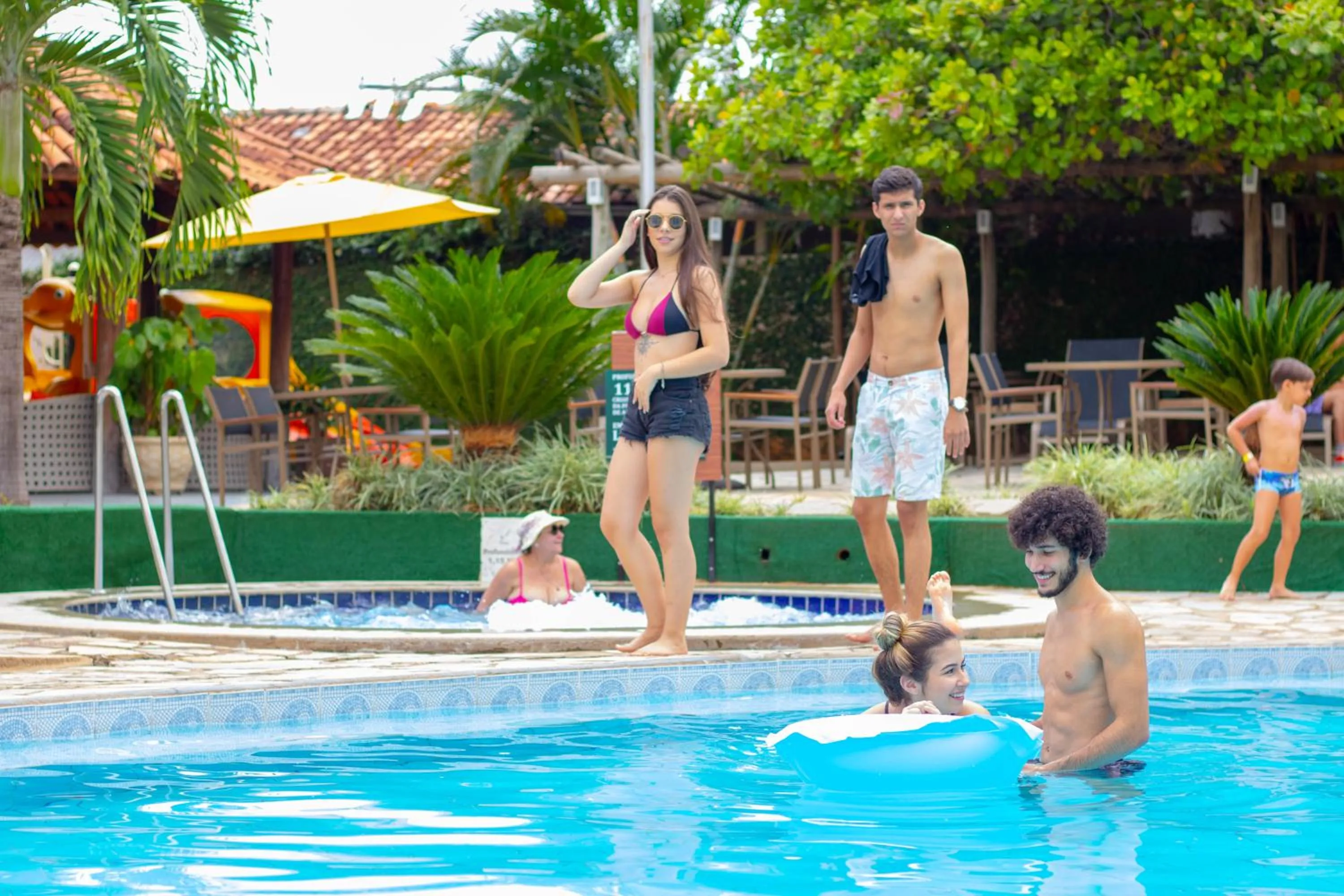 Aqua park in Hotel Morada das Águas