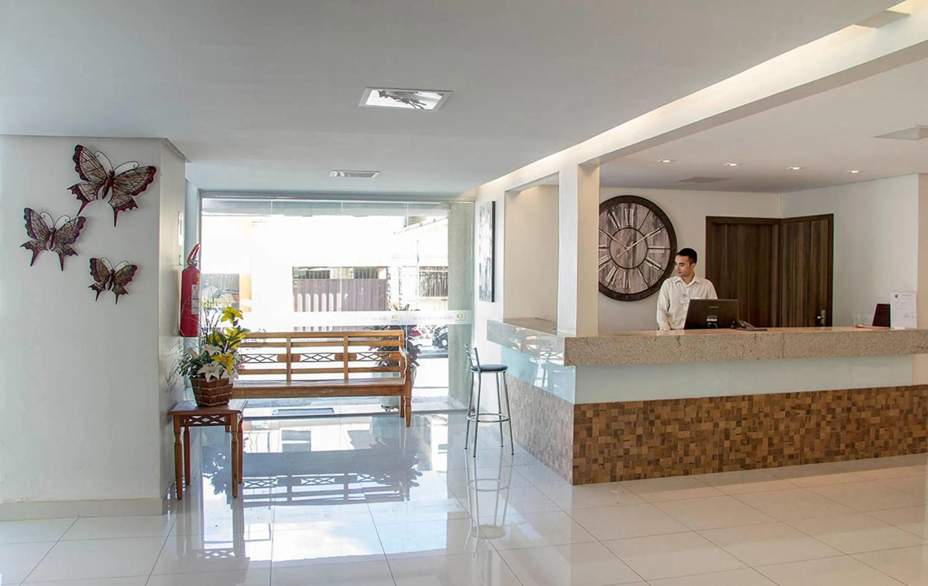 Lobby or reception in Hotel Morada das Águas