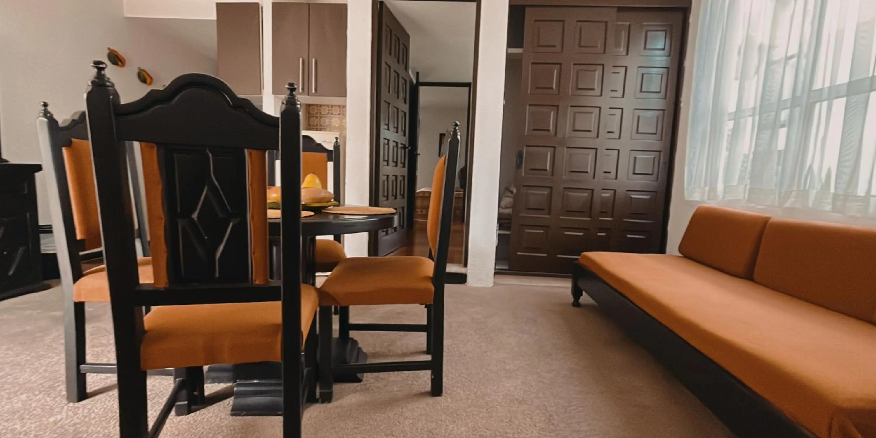 Dining area in Villas de la Montaña