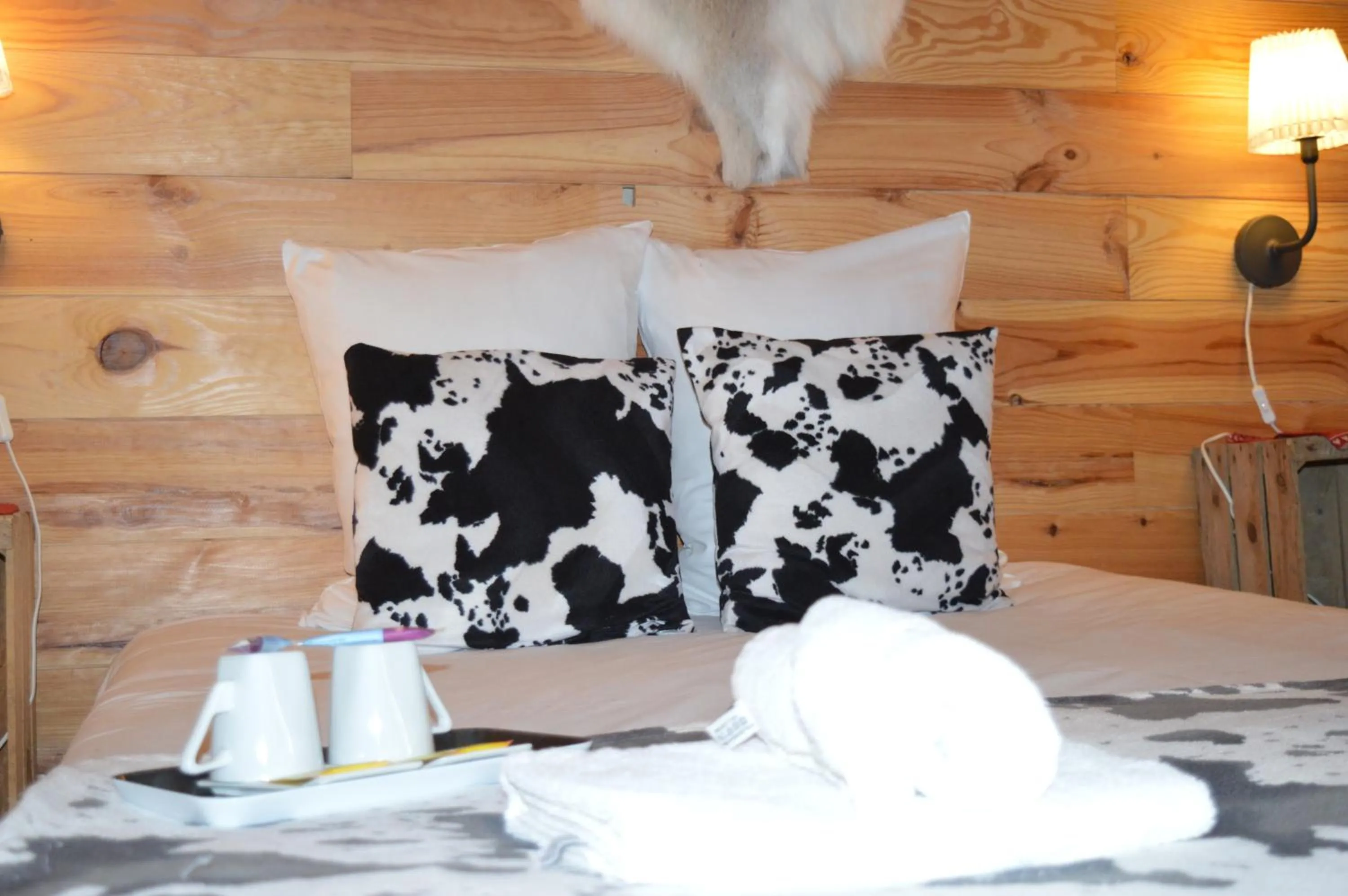 Bed in Chalet Saint Bernard