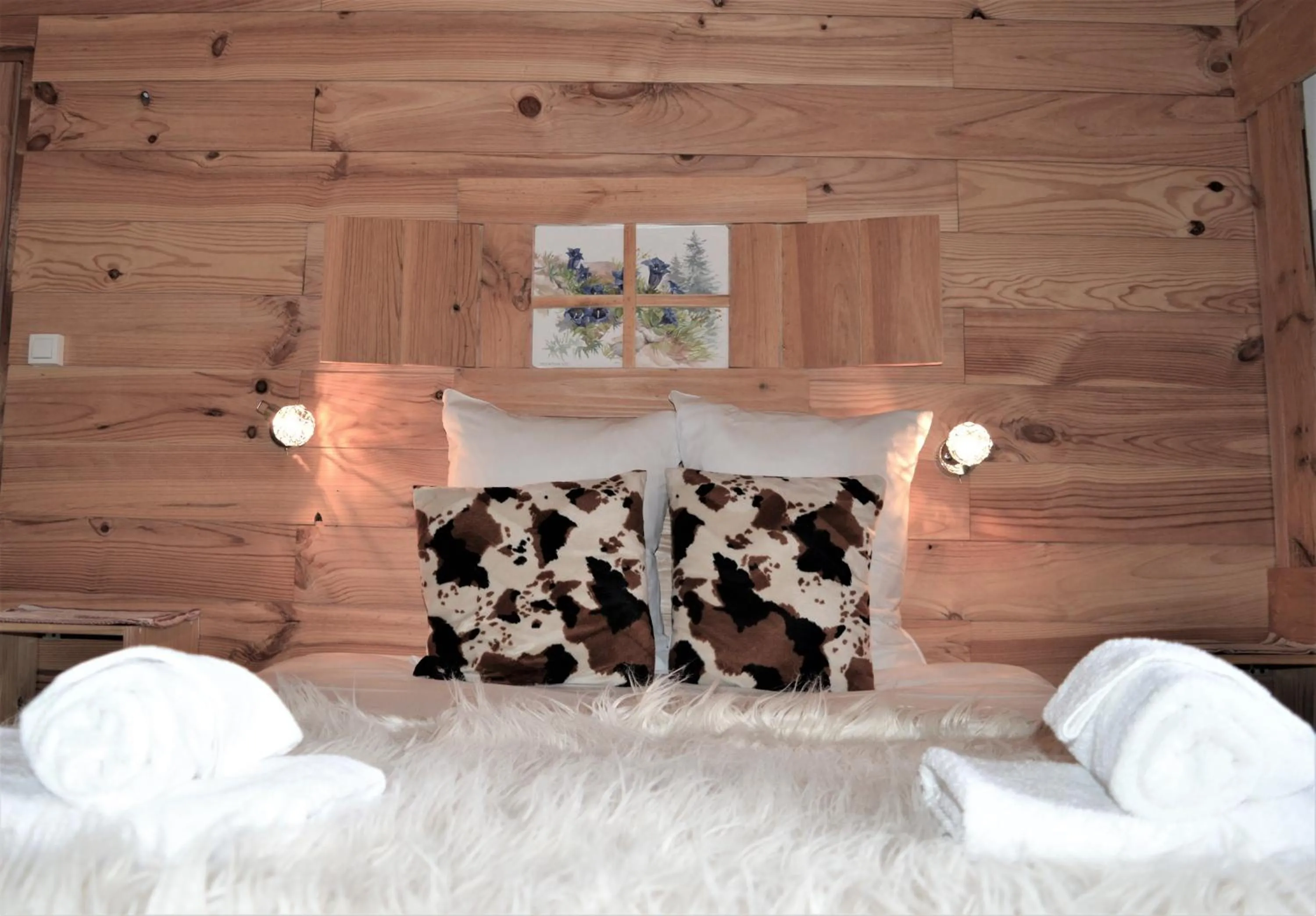 Bed in Chalet Saint Bernard