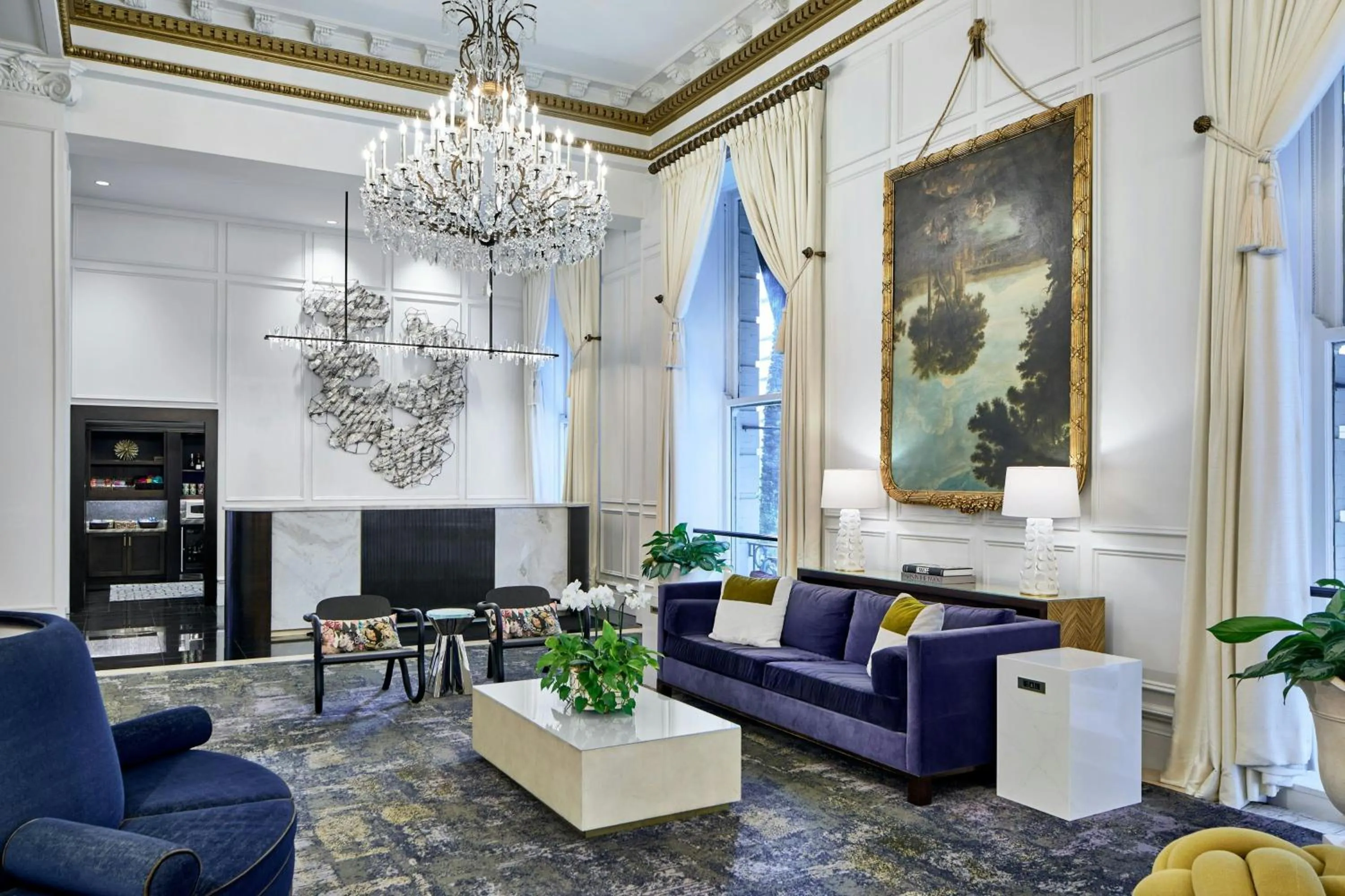 Lobby or reception in Le Pavillon, New Orleans, a Tribute Portfolio Hotel