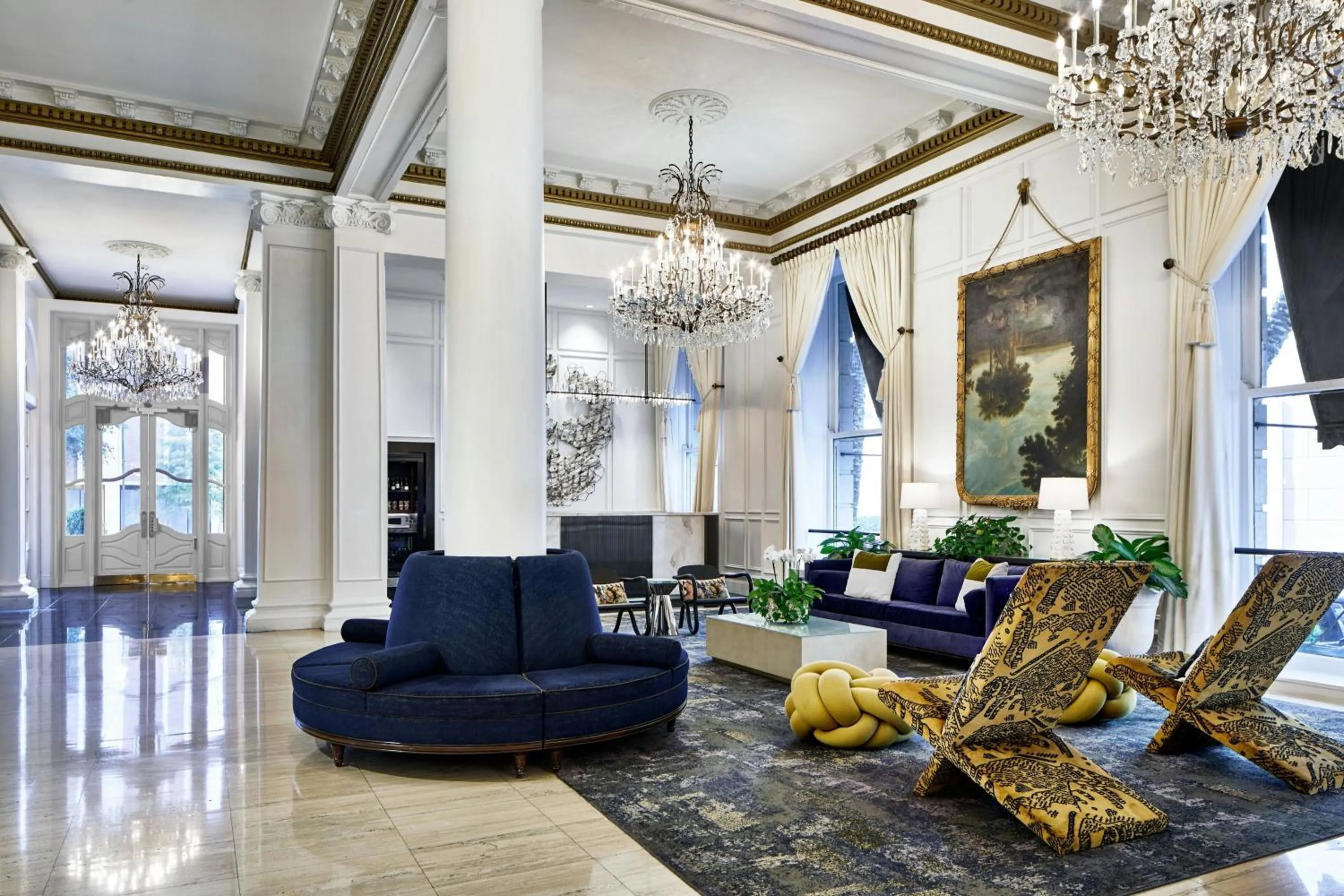 Lobby or reception in Le Pavillon, New Orleans, a Tribute Portfolio Hotel