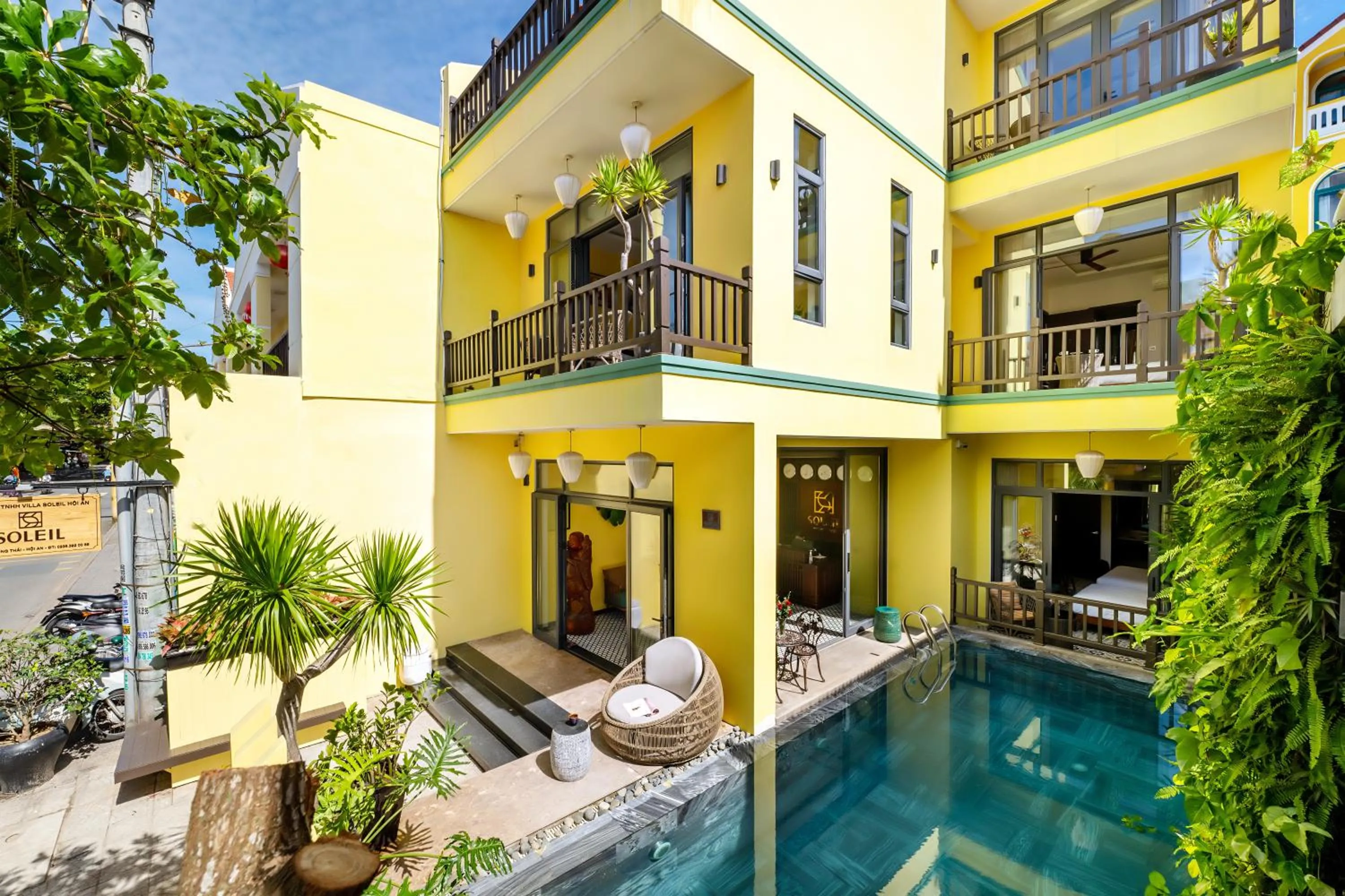 Property building in Villa Soleil Hoi An