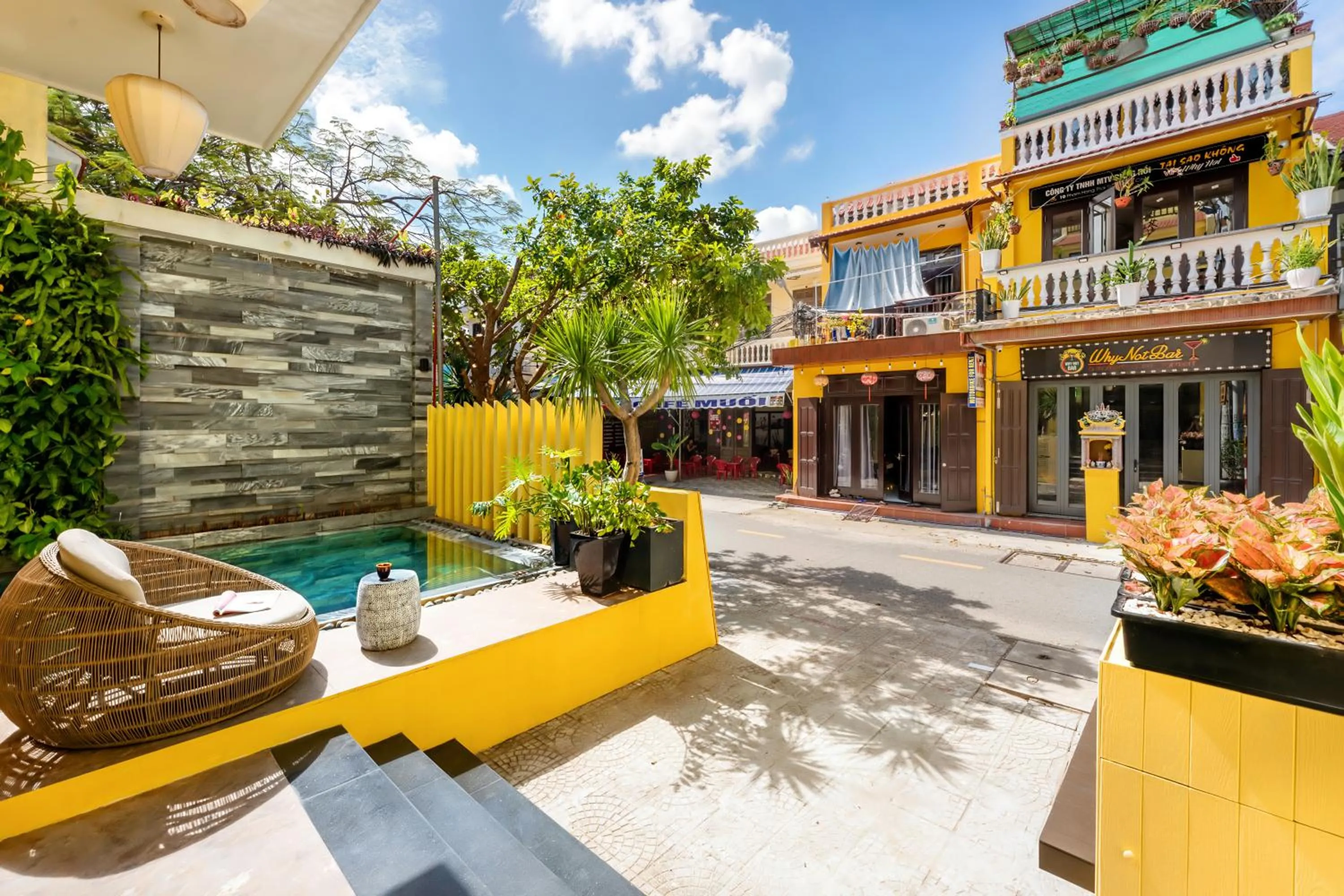 Patio in Villa Soleil Hoi An