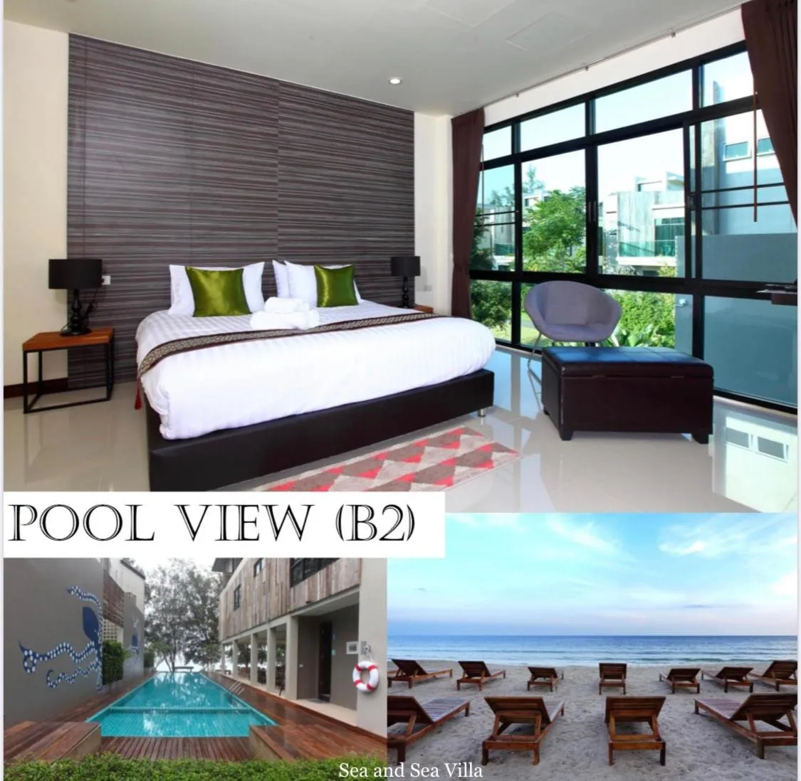 Photo of the whole room in Sea and Sea Villa Sangaroon