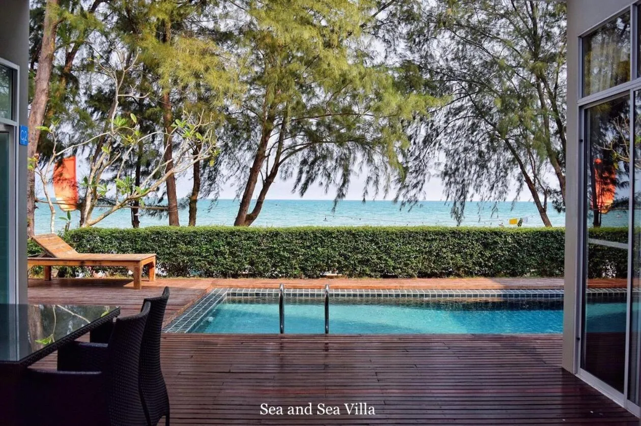 Beach in Sea and Sea Villa Sangaroon