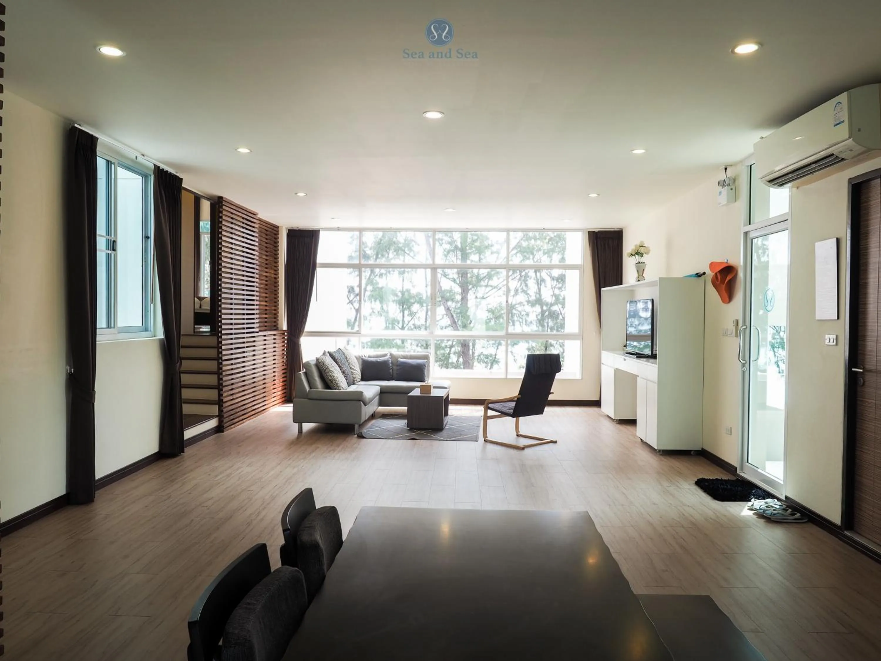 Living room in Sea and Sea Villa Sangaroon