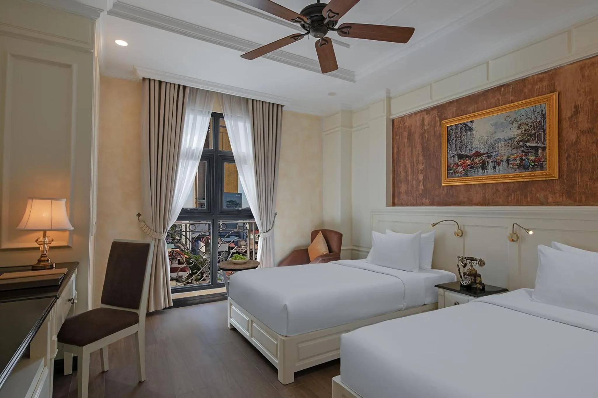 Bed in Anik Palace Hotel