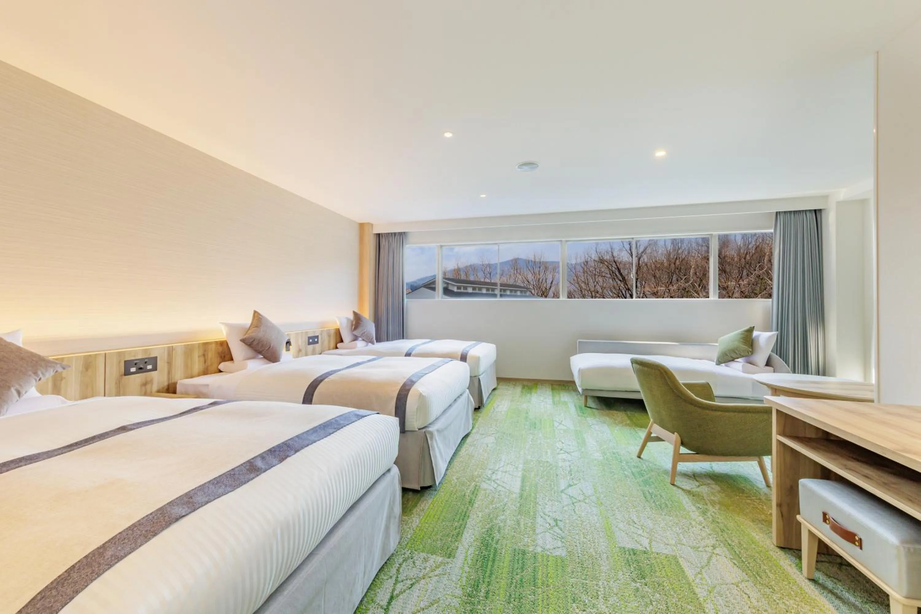 Photo of the whole room, Bed in KAMENOI HOTEL Nagatoro Yorii