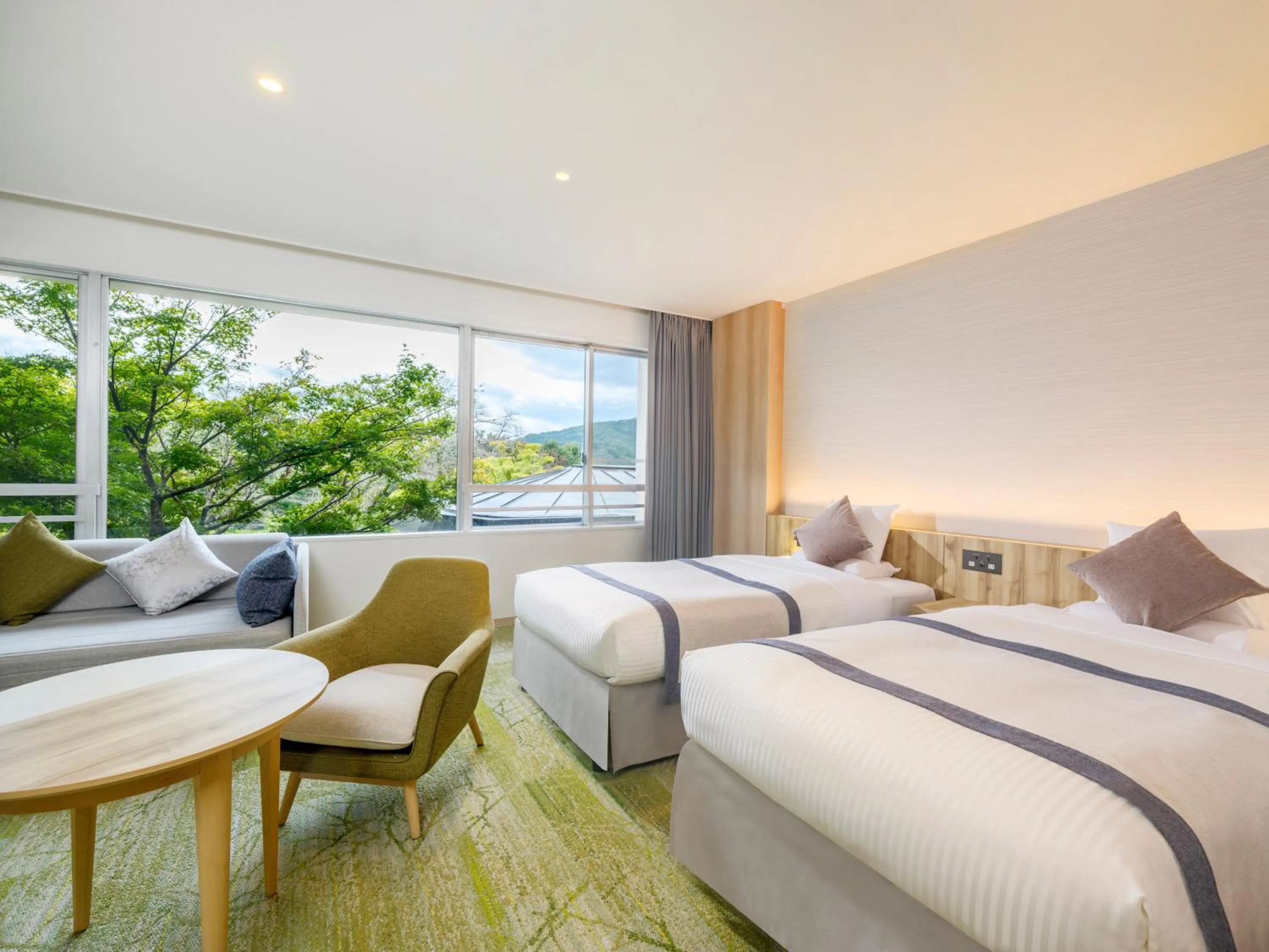 Bed in KAMENOI HOTEL Nagatoro Yorii