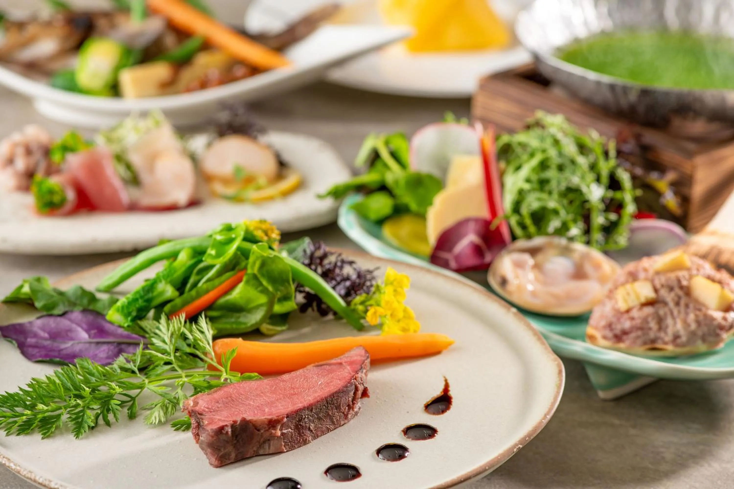 Dinner in KAMENOI HOTEL Nagatoro Yorii