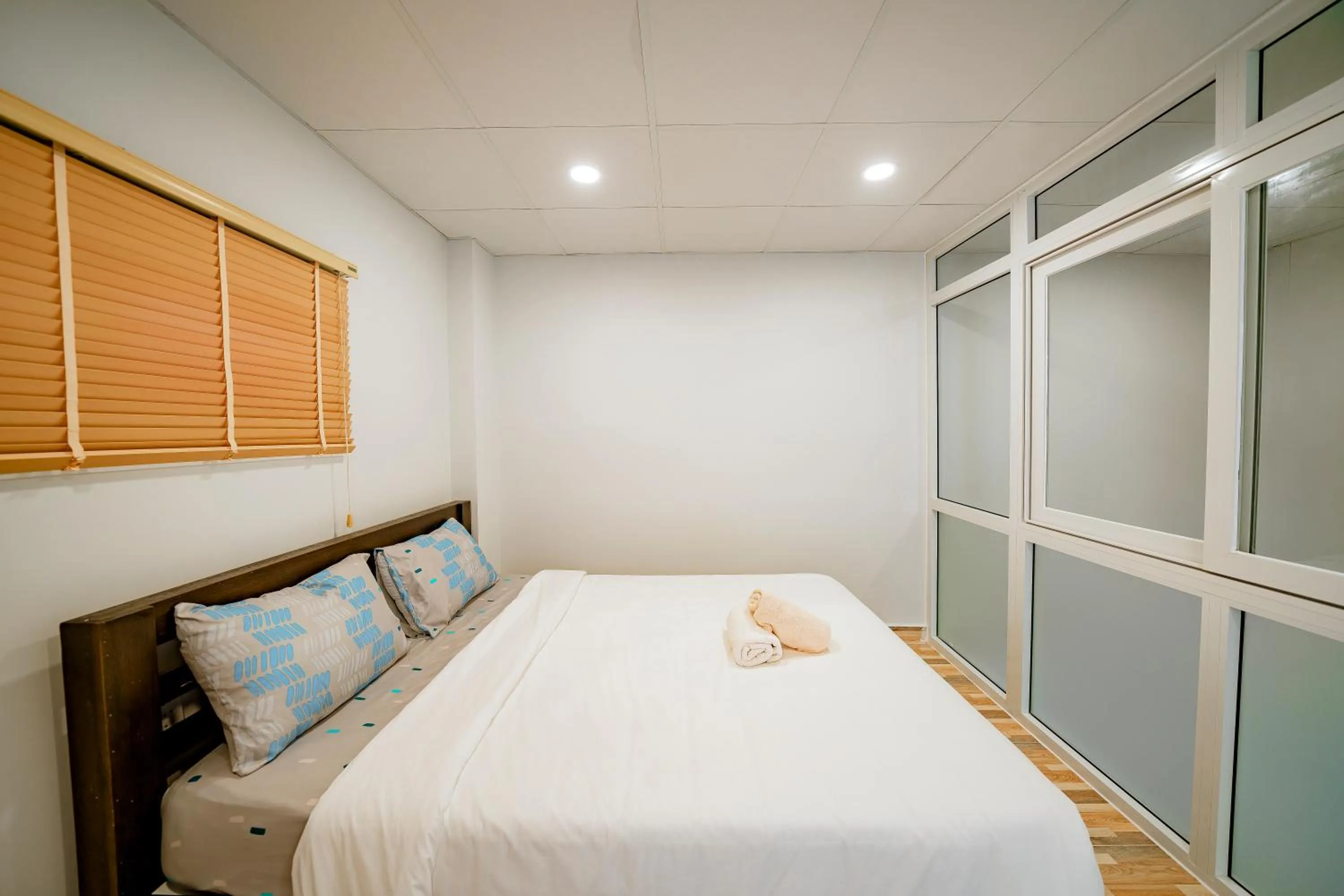 Bedroom, Bed in Kien Vang Bungalow