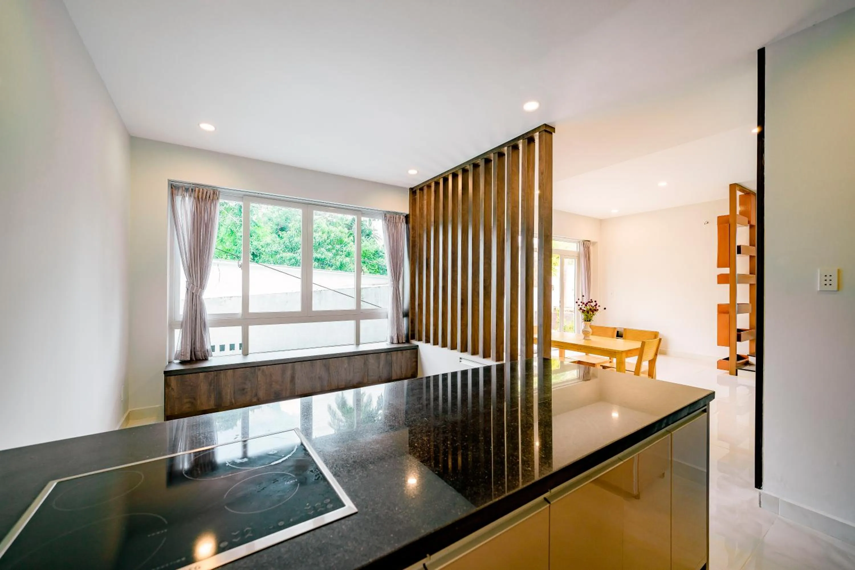 Kitchen or kitchenette in Kien Vang Bungalow