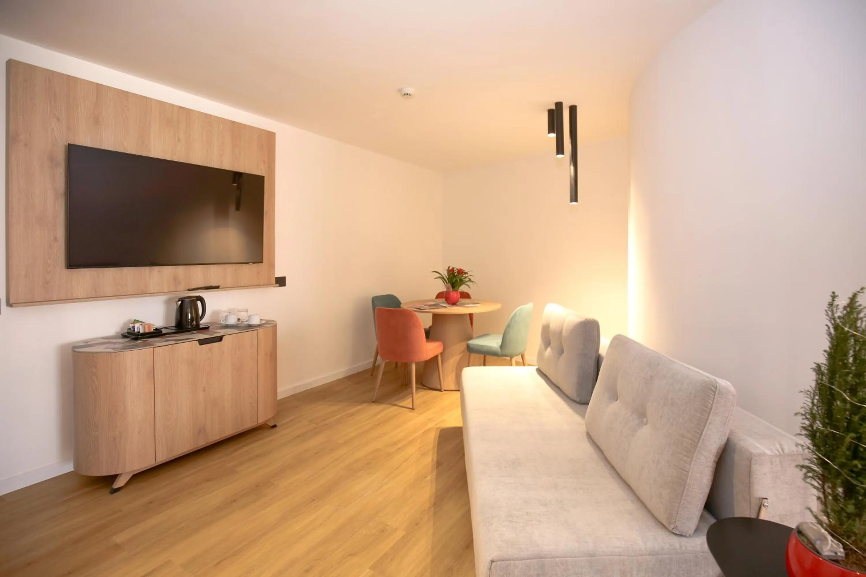 Seating area in Hotel Poseidon