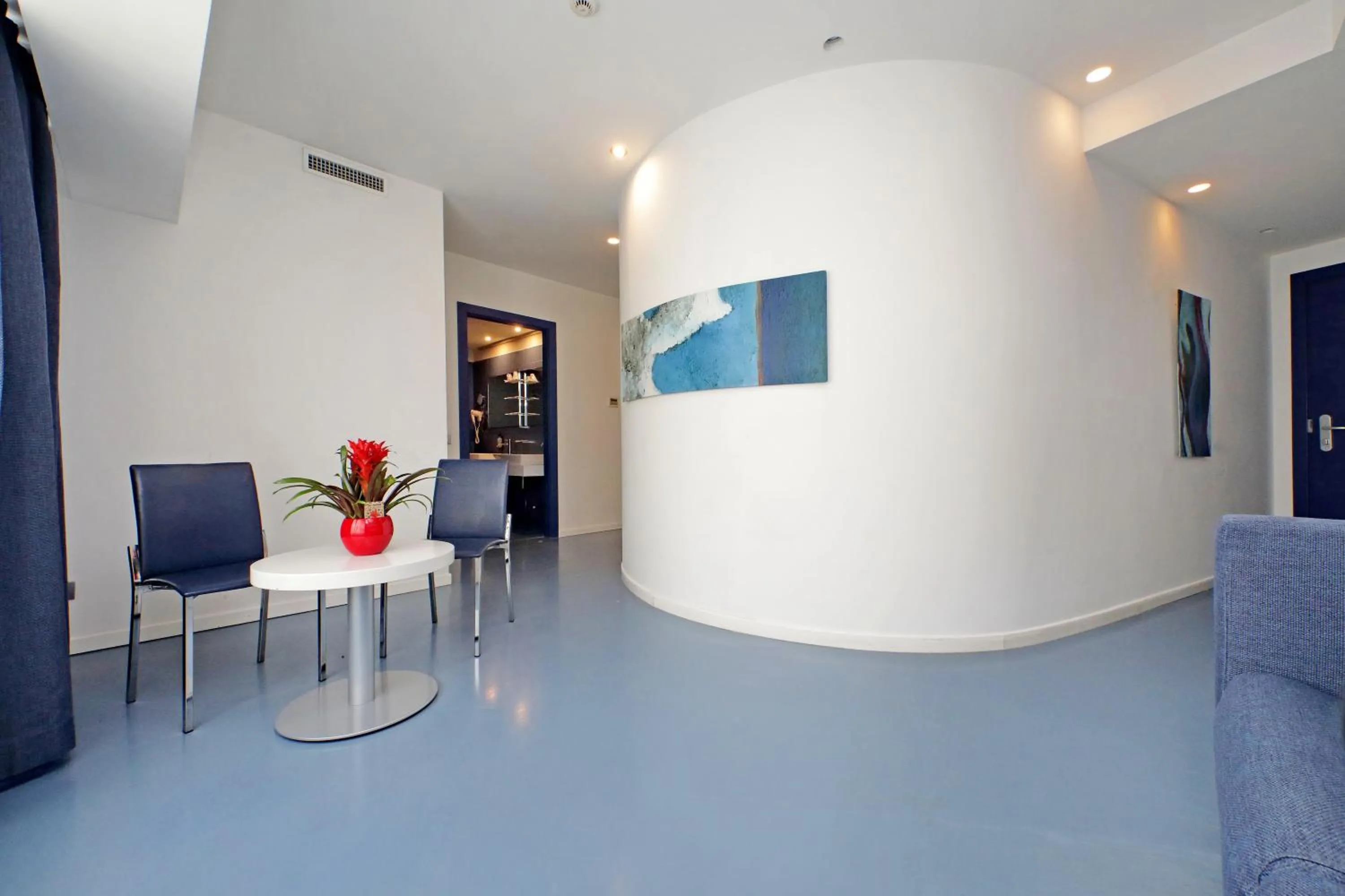 Seating area in Hotel Poseidon