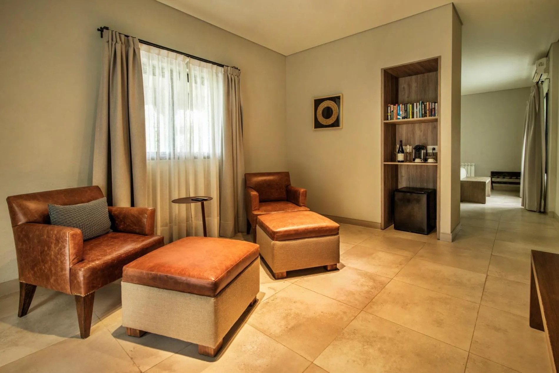 Communal lounge/ TV room in Posada Salentein