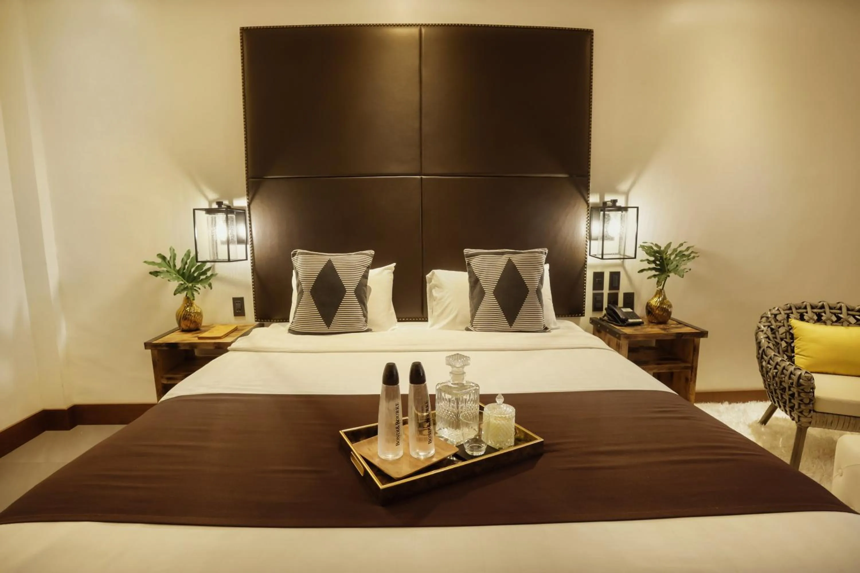 Bed in The Bourke Hotel