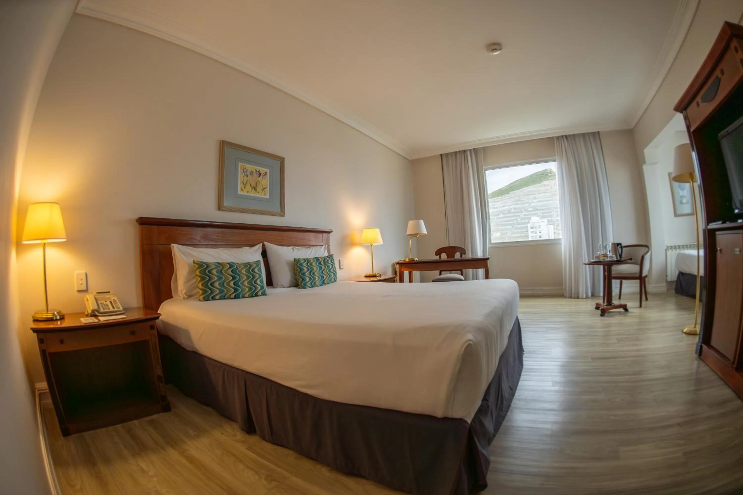 Bed in Lucania Palazzo Hotel