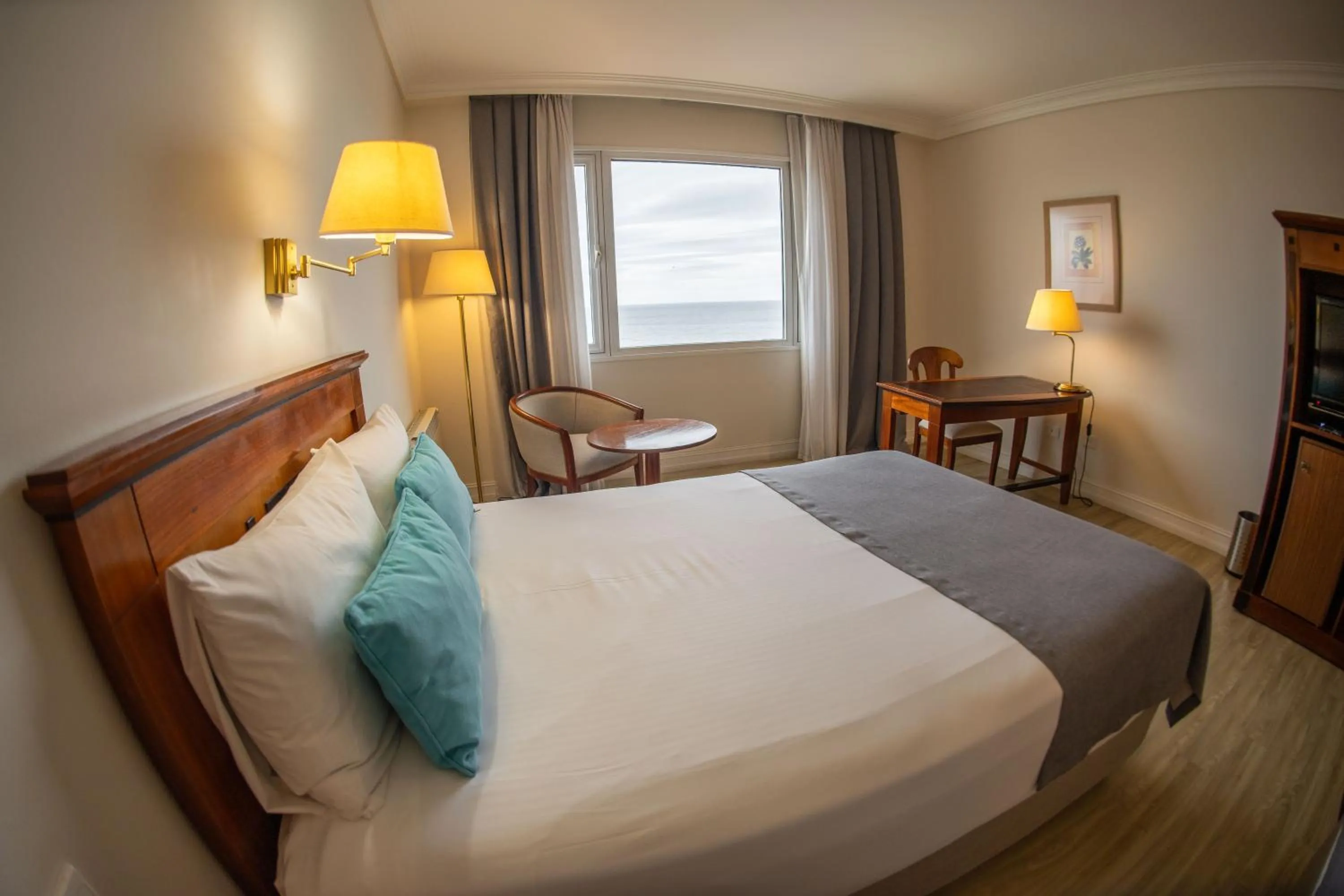 Bed in Lucania Palazzo Hotel