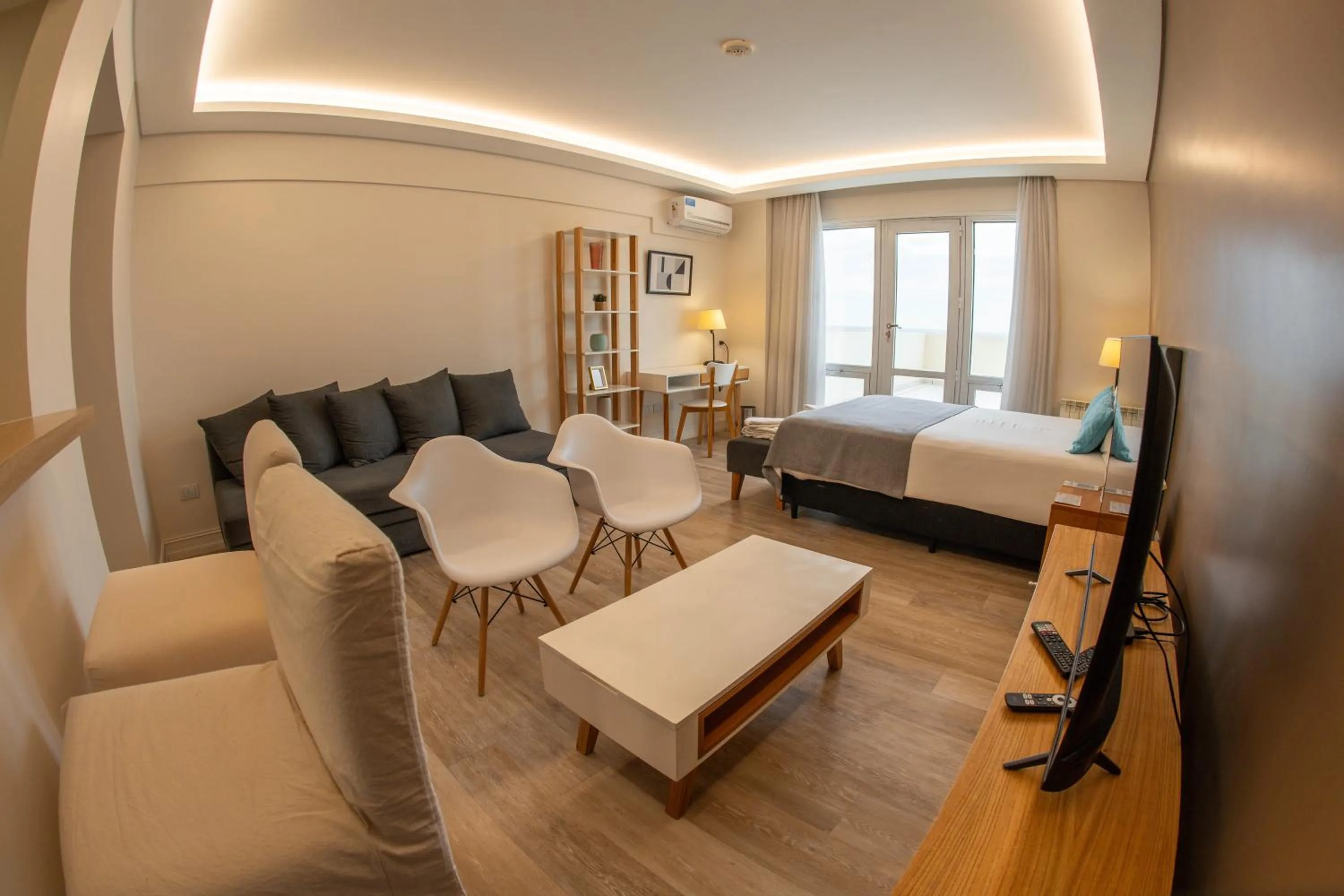 Bed in Lucania Palazzo Hotel