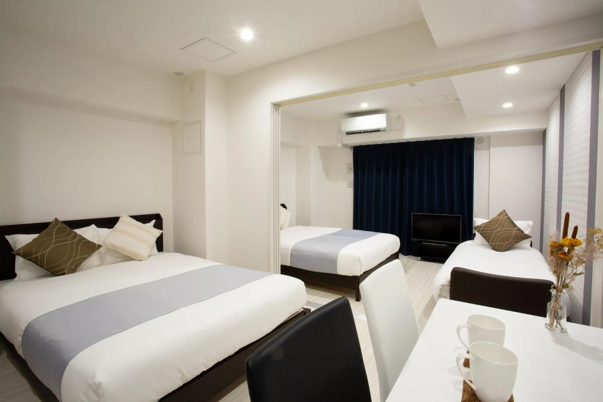 Bedroom, Bed in BON Condo Namba Nipponbashi