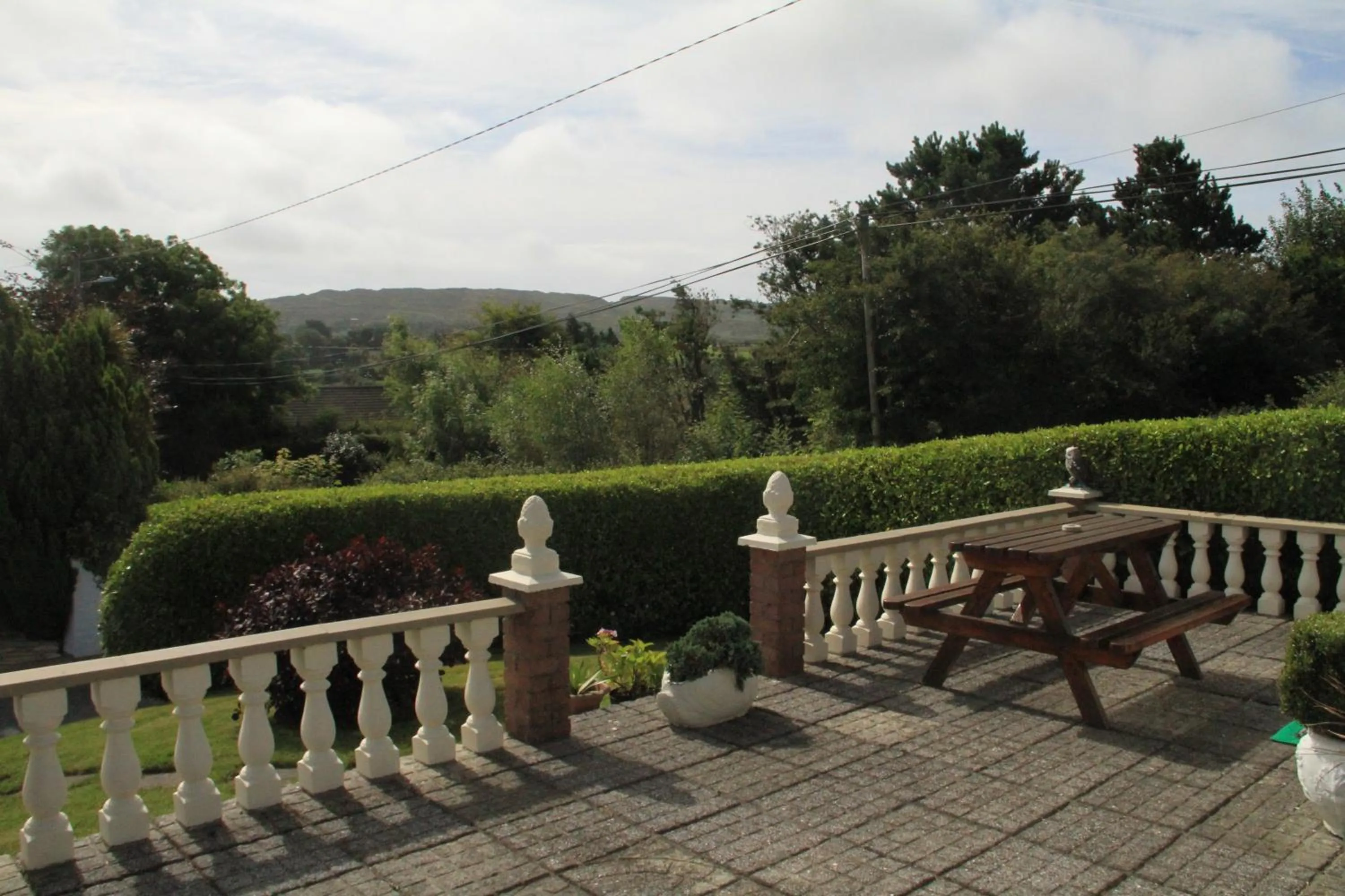 Garden in Marguerite's B&B