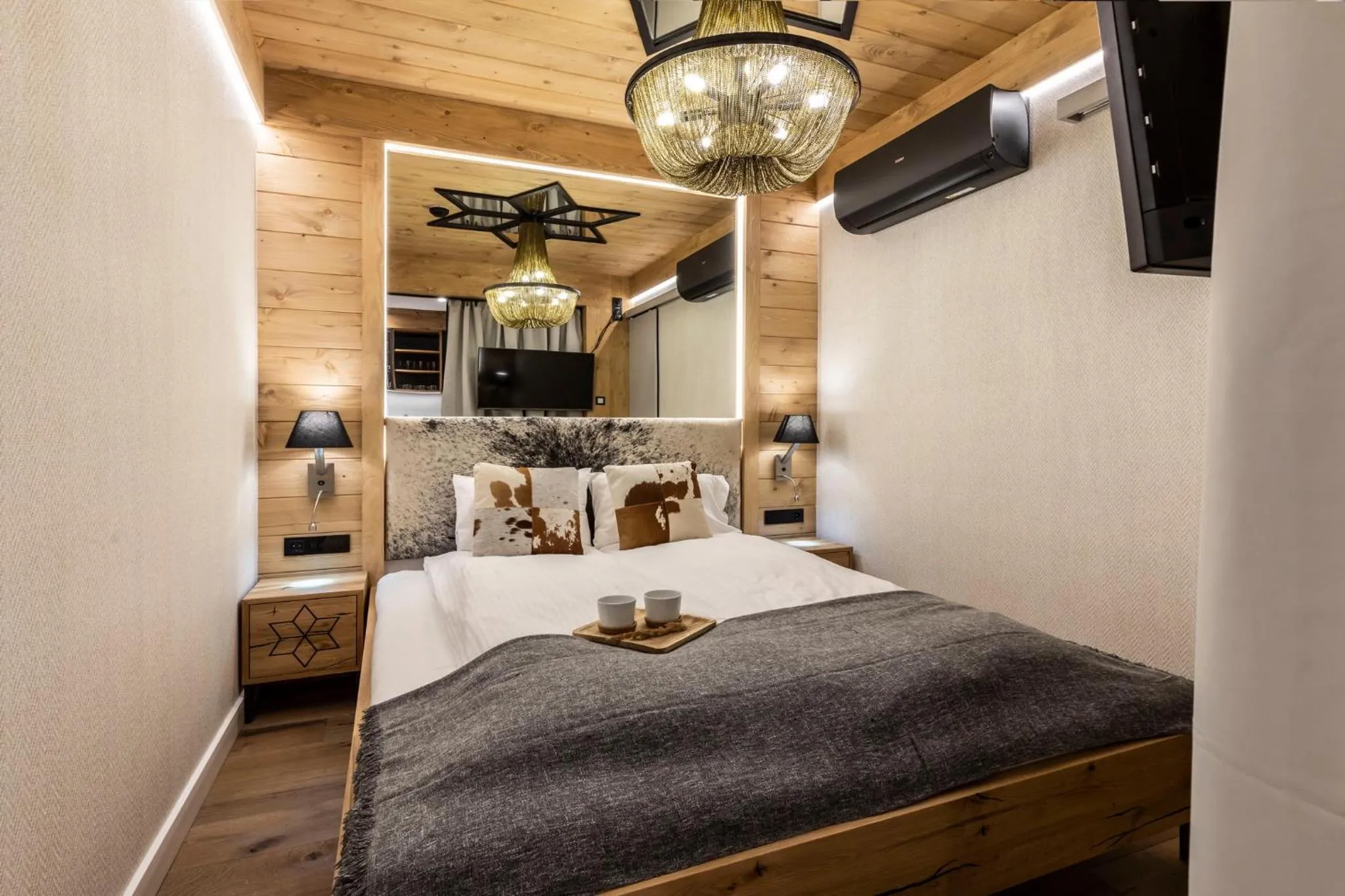 Bed in APARTHOTEL ROYAL RESORT SPA Zakopane