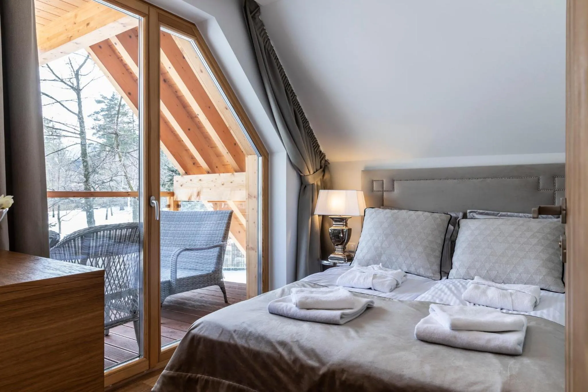 Bed in APARTHOTEL ROYAL RESORT SPA Zakopane
