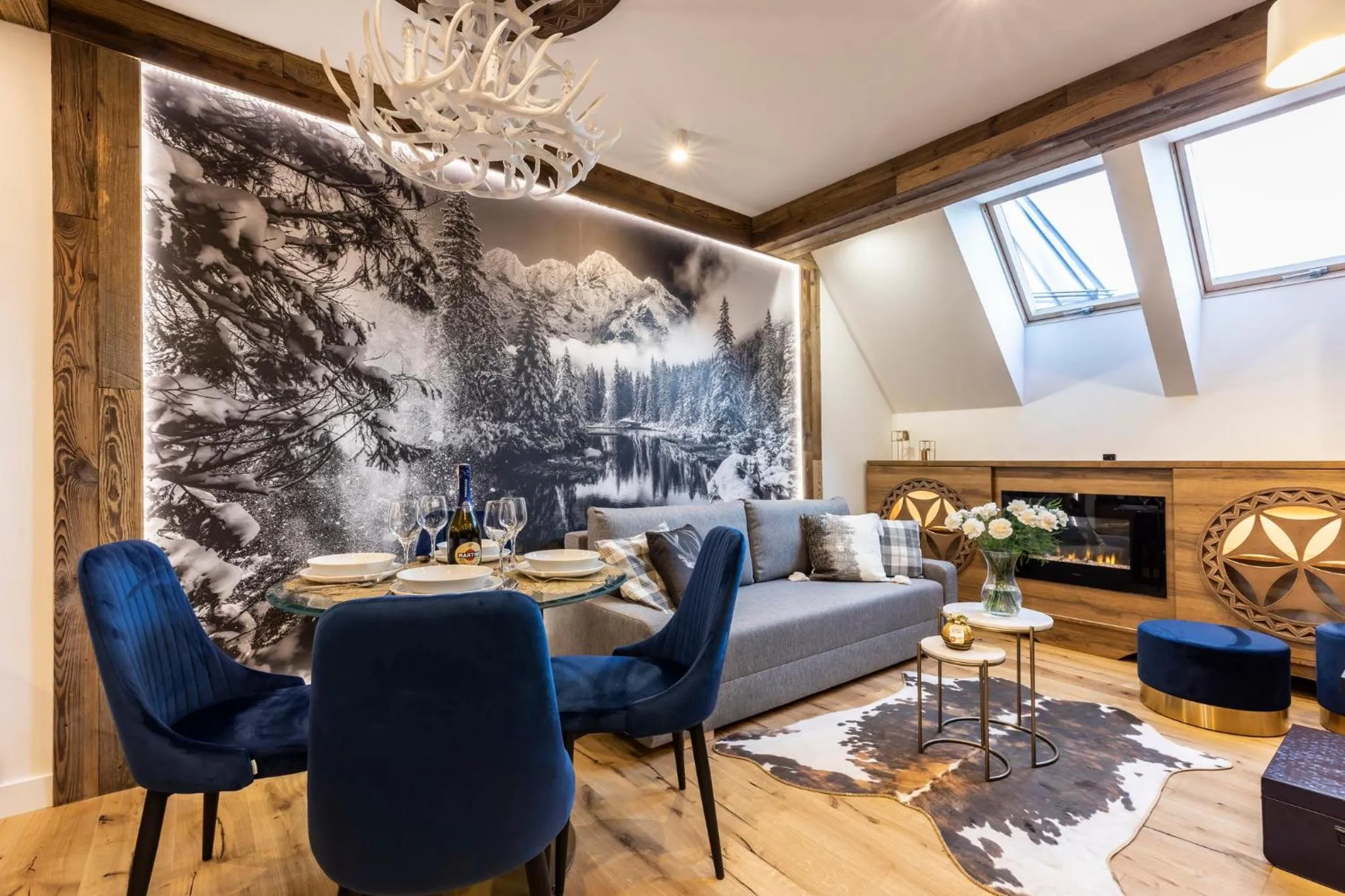 Living room in APARTHOTEL ROYAL RESORT SPA Zakopane