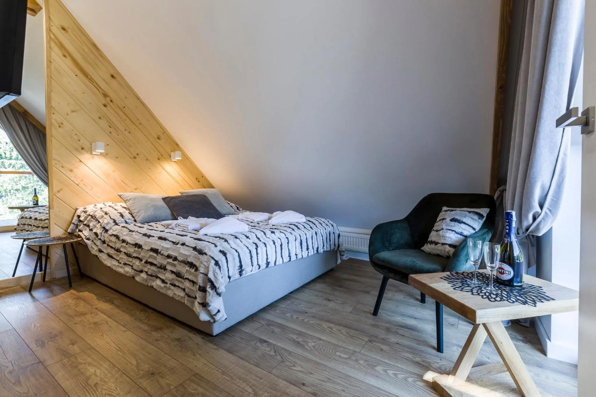 Bed in APARTHOTEL ROYAL RESORT SPA Zakopane