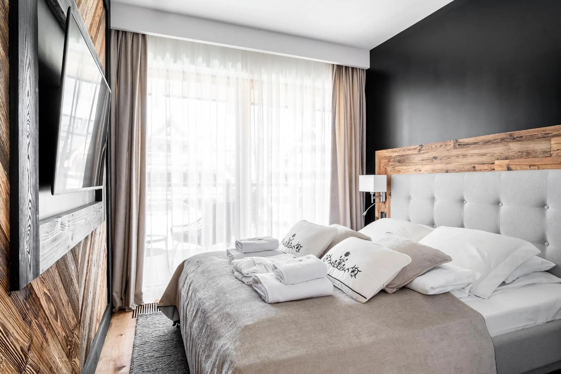 Bed in APARTHOTEL ROYAL RESORT SPA Zakopane