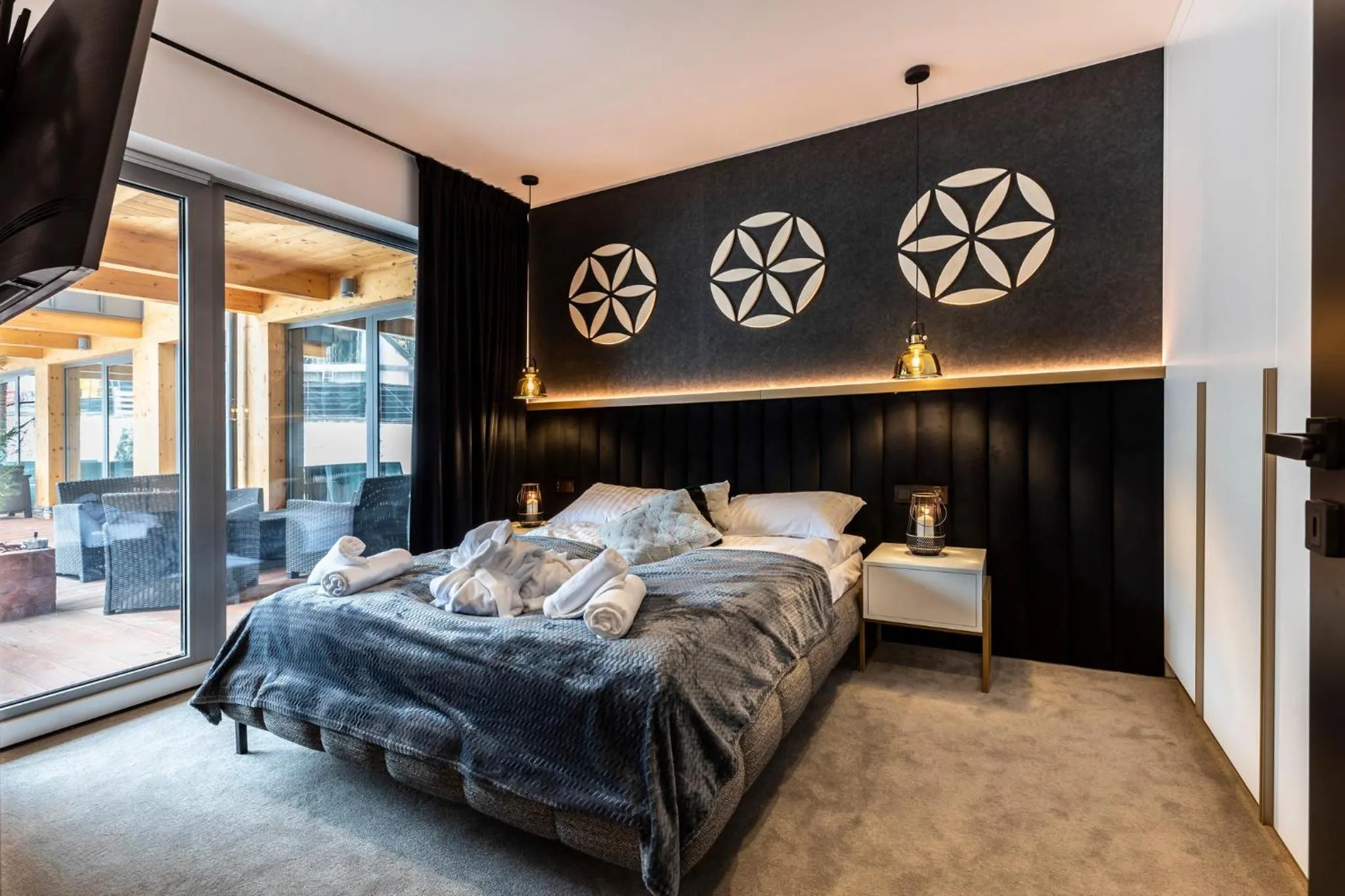 Bed in APARTHOTEL ROYAL RESORT SPA Zakopane