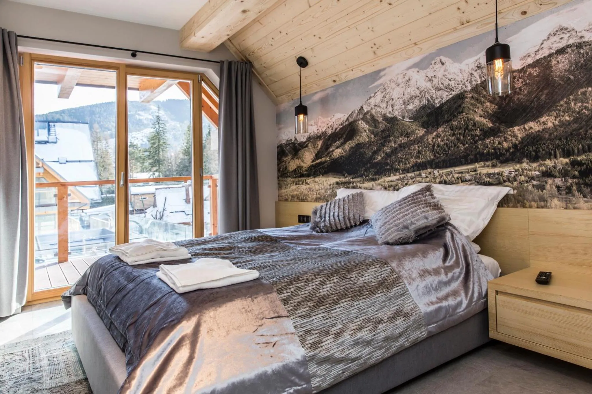Bed in APARTHOTEL ROYAL RESORT SPA Zakopane