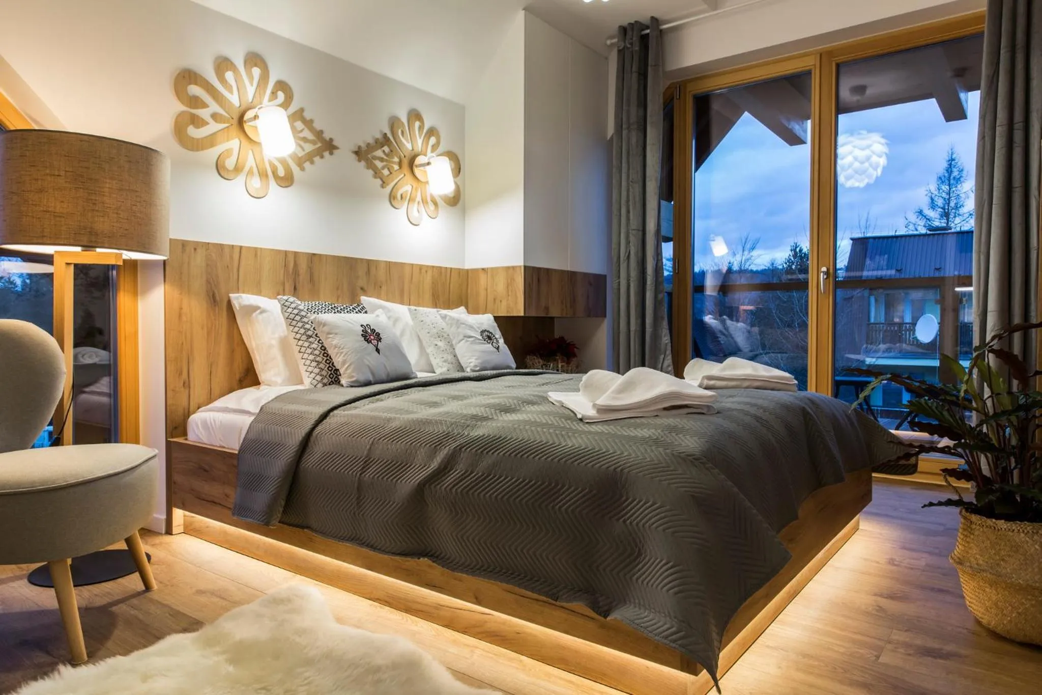 Bed in APARTHOTEL ROYAL RESORT SPA Zakopane