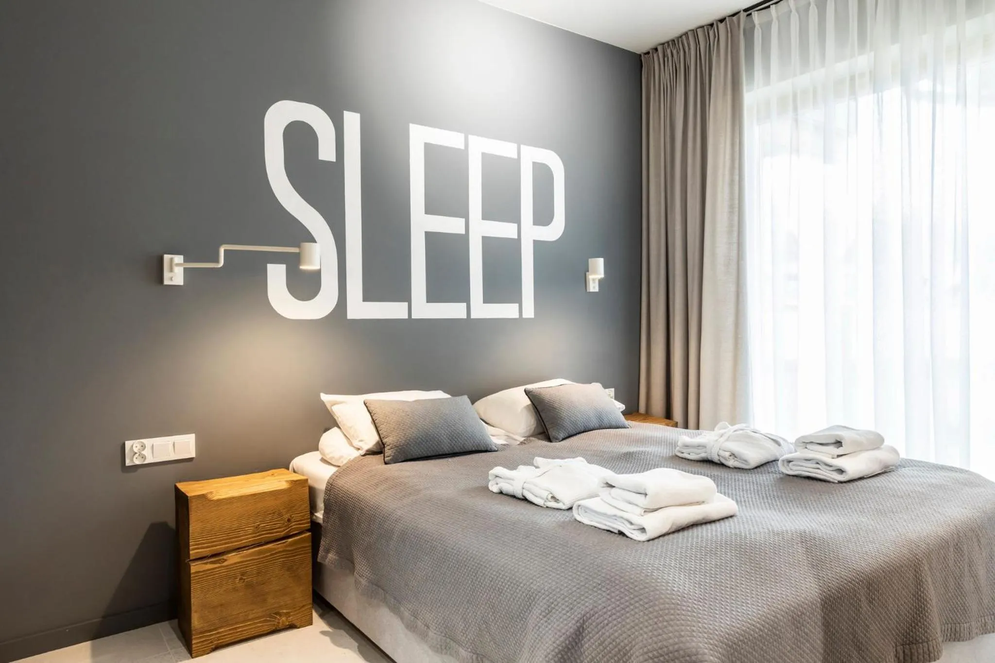 Bed in APARTHOTEL ROYAL RESORT SPA Zakopane