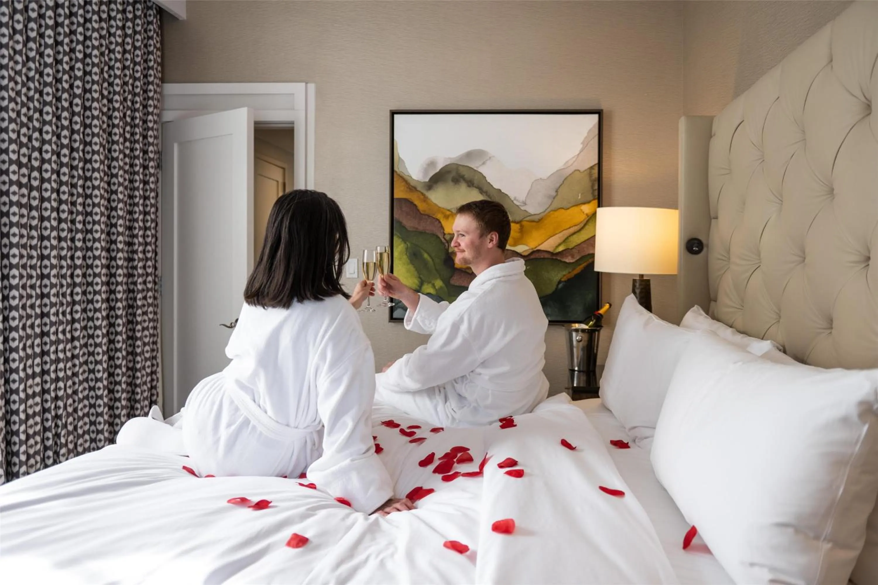 Bed in Grand Hyatt Vail Resort and Spa