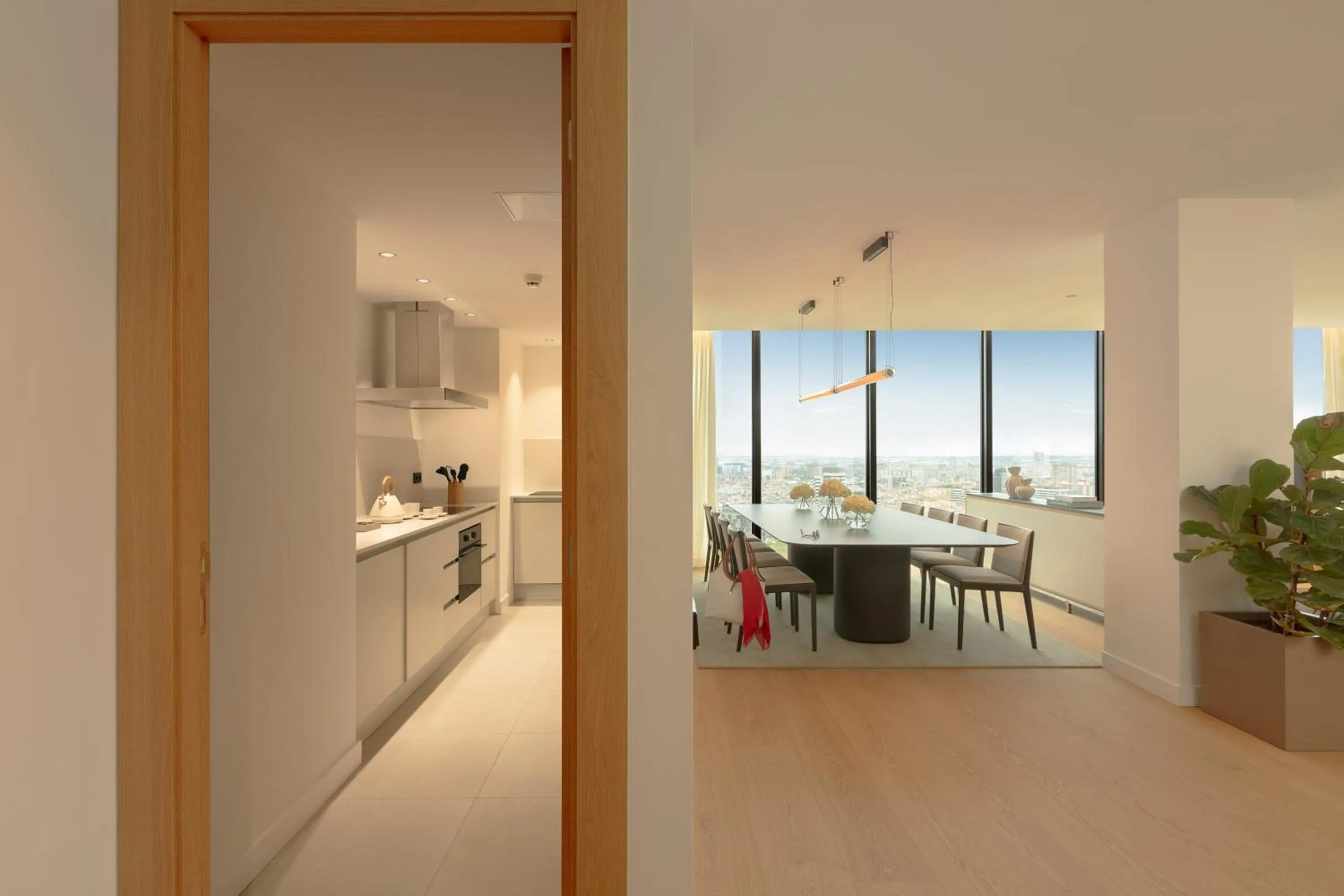 Kitchen or kitchenette in Torre Melina, a Gran Meliá Hotel